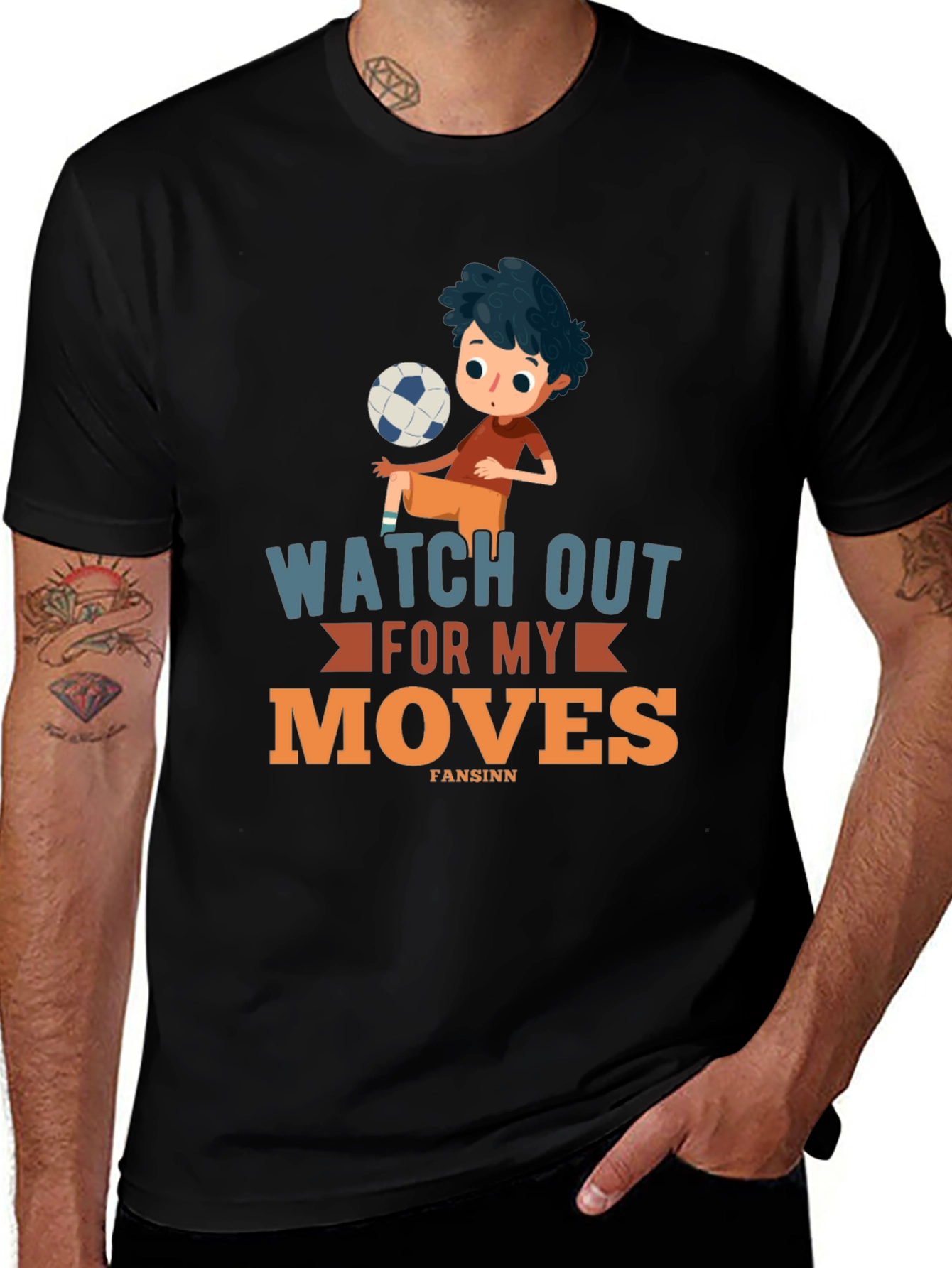Watch Out For My Moves Graphic T-Shirt