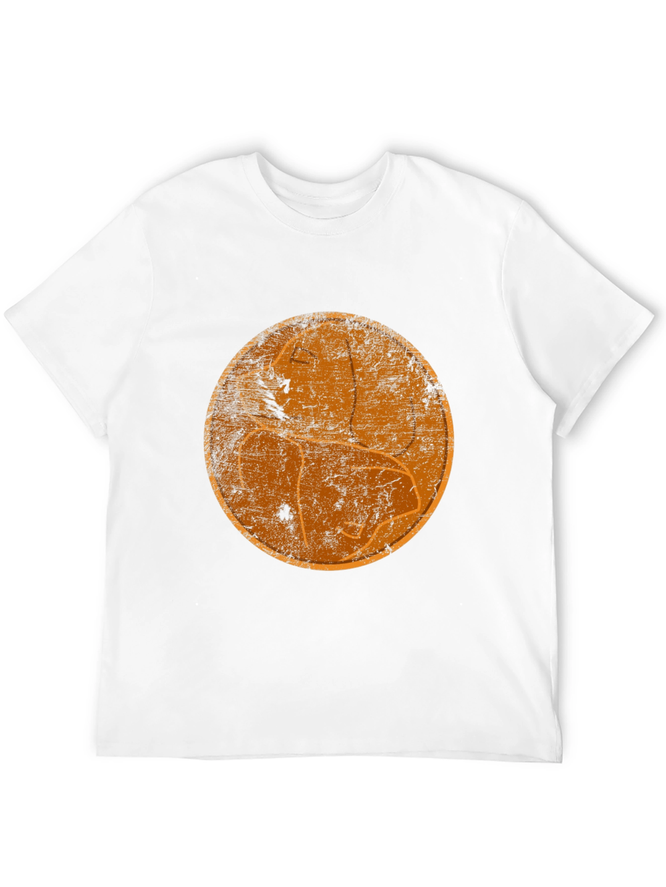 Retro Silhouette Graphic Black T-Shirt