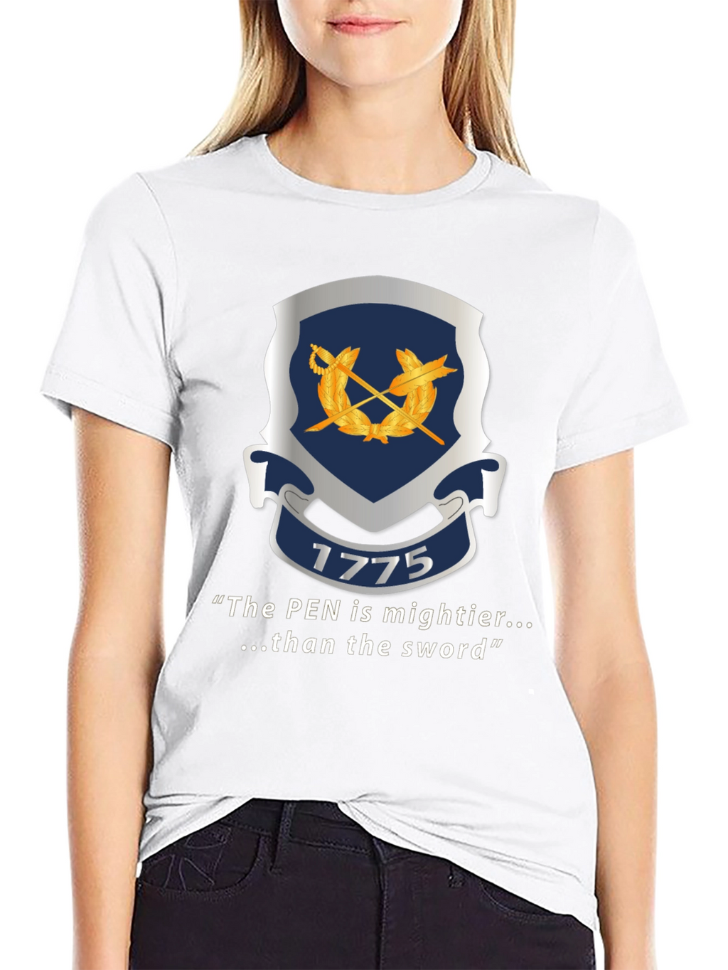 Patriotic 1775 Pen & Sword T-Shirt