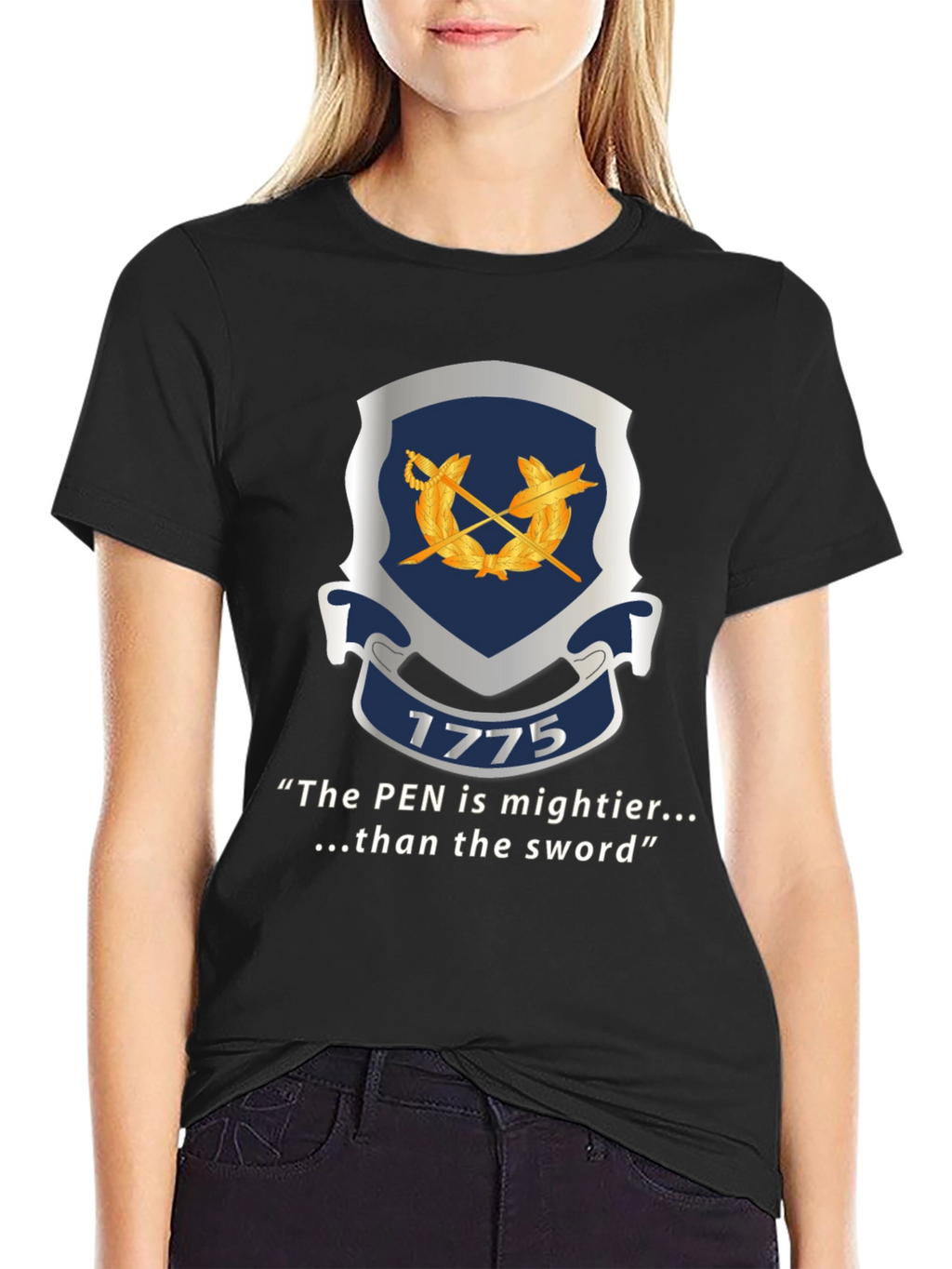 Patriotic 1775 Pen & Sword T-Shirt