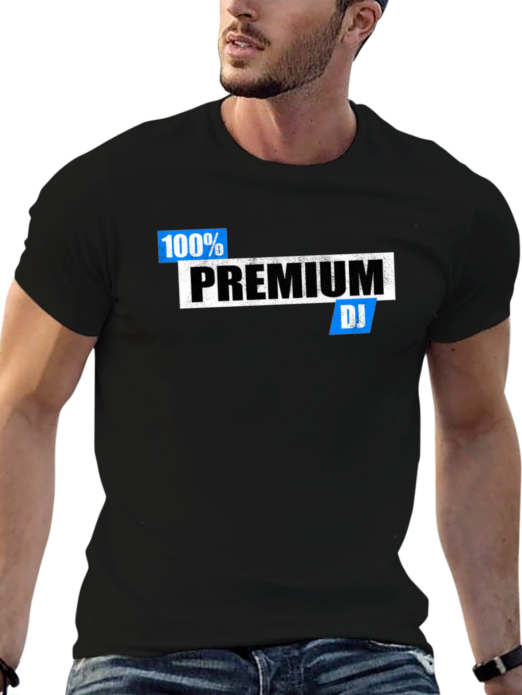 Premium DJ Black T-Shirt