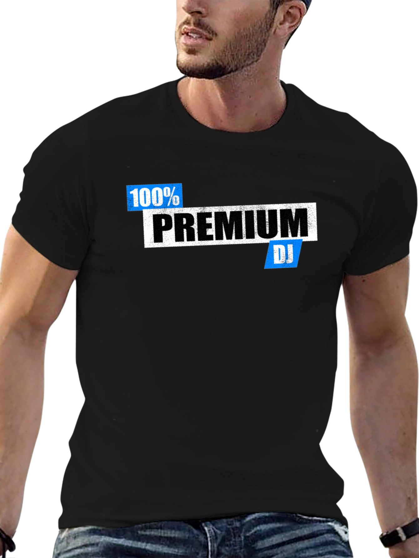 Premium DJ Black T-Shirt