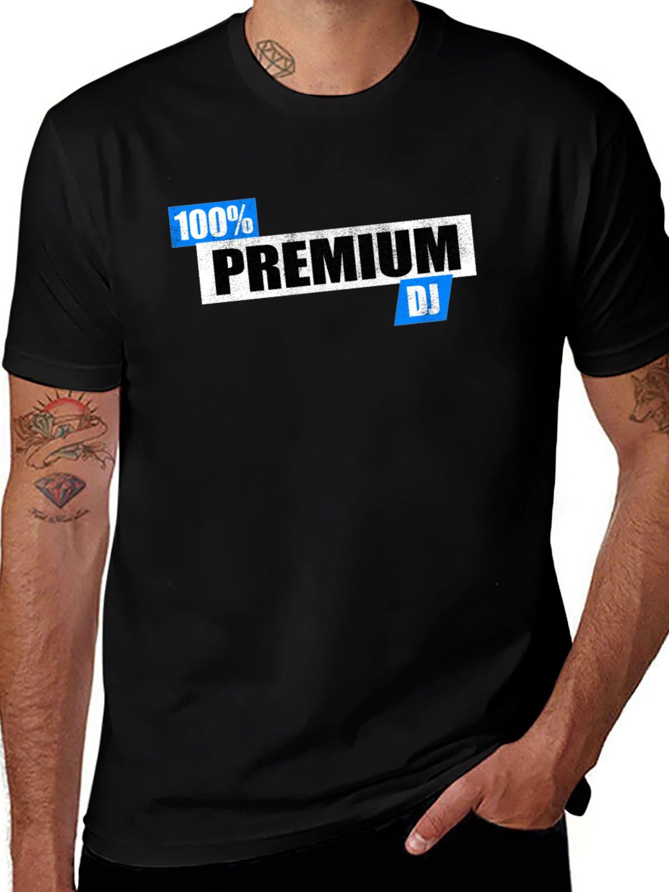 Premium DJ Black T-Shirt