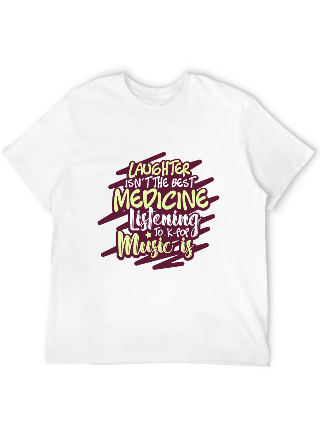 K-Pop Music is the Best Medicine Graphic T-Shirt