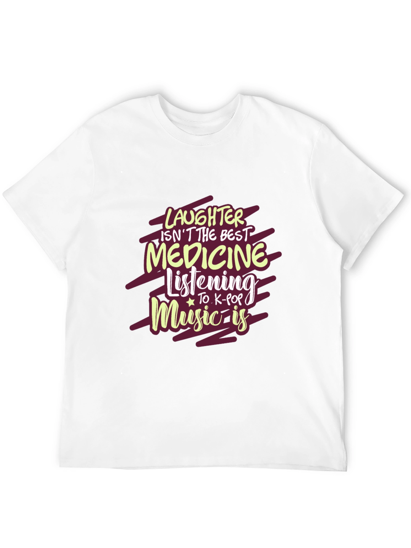 K-Pop Music is the Best Medicine Graphic T-Shirt