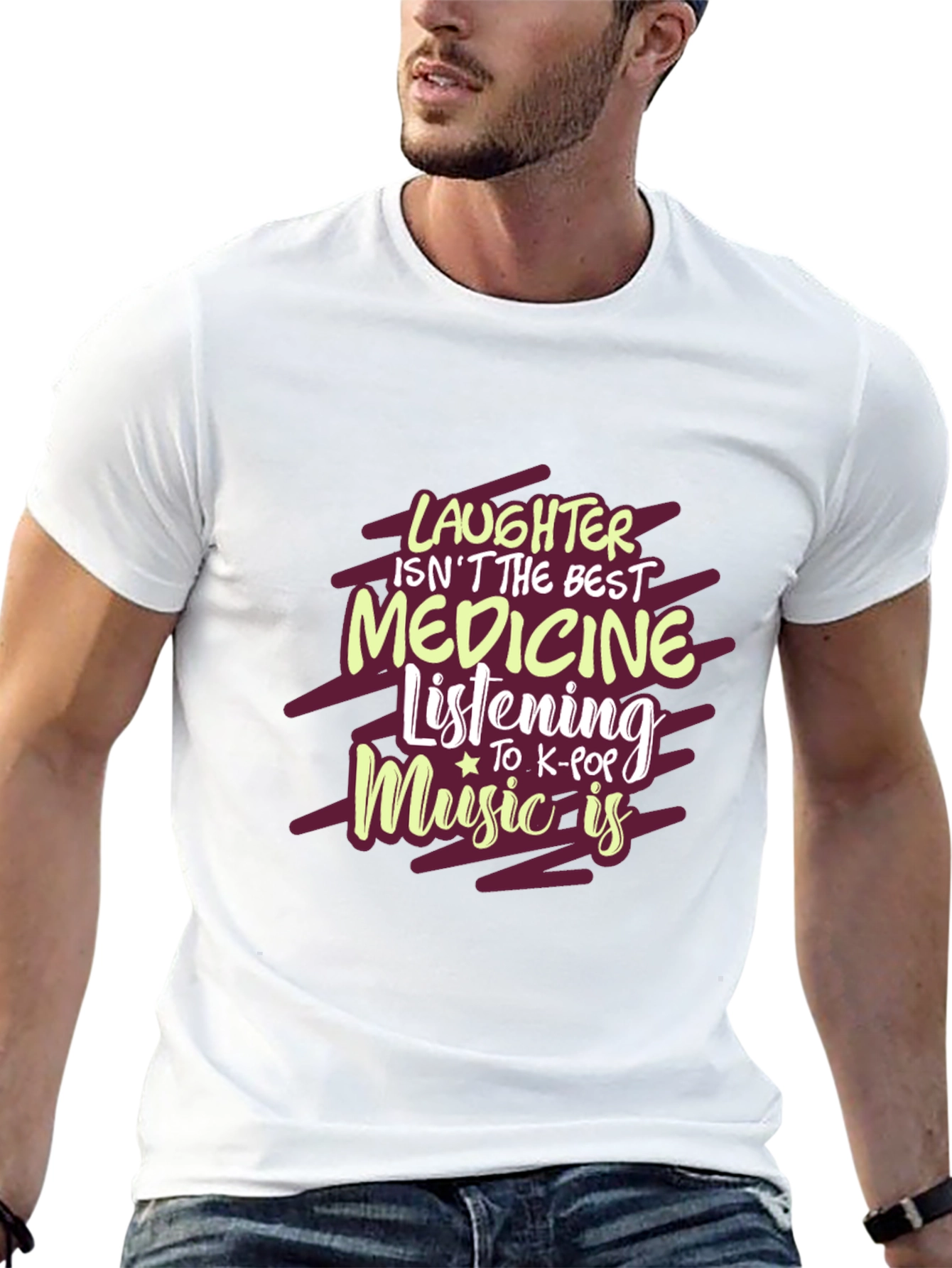 K-Pop Music is the Best Medicine Graphic T-Shirt