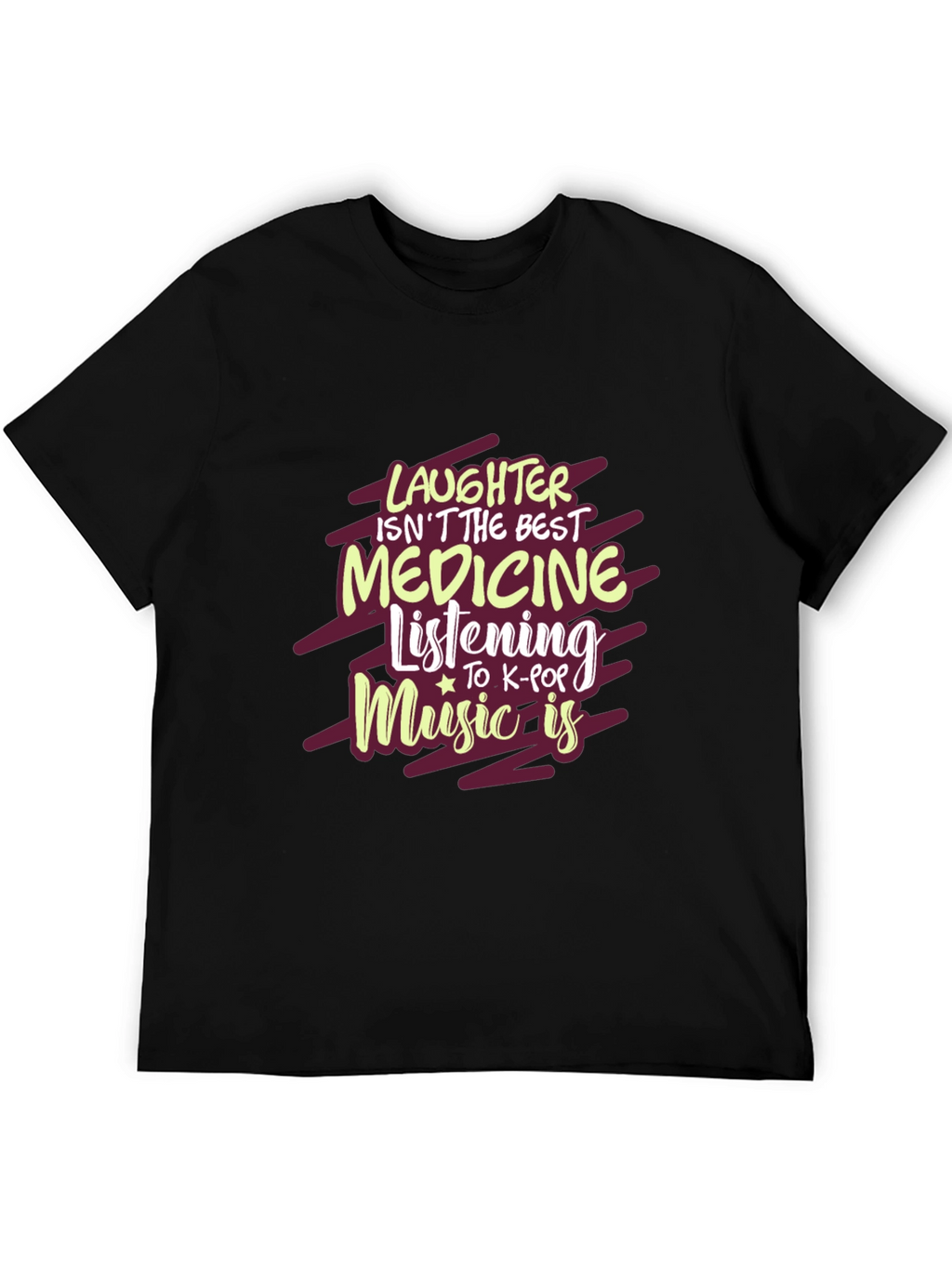 K-Pop Music is the Best Medicine Graphic T-Shirt