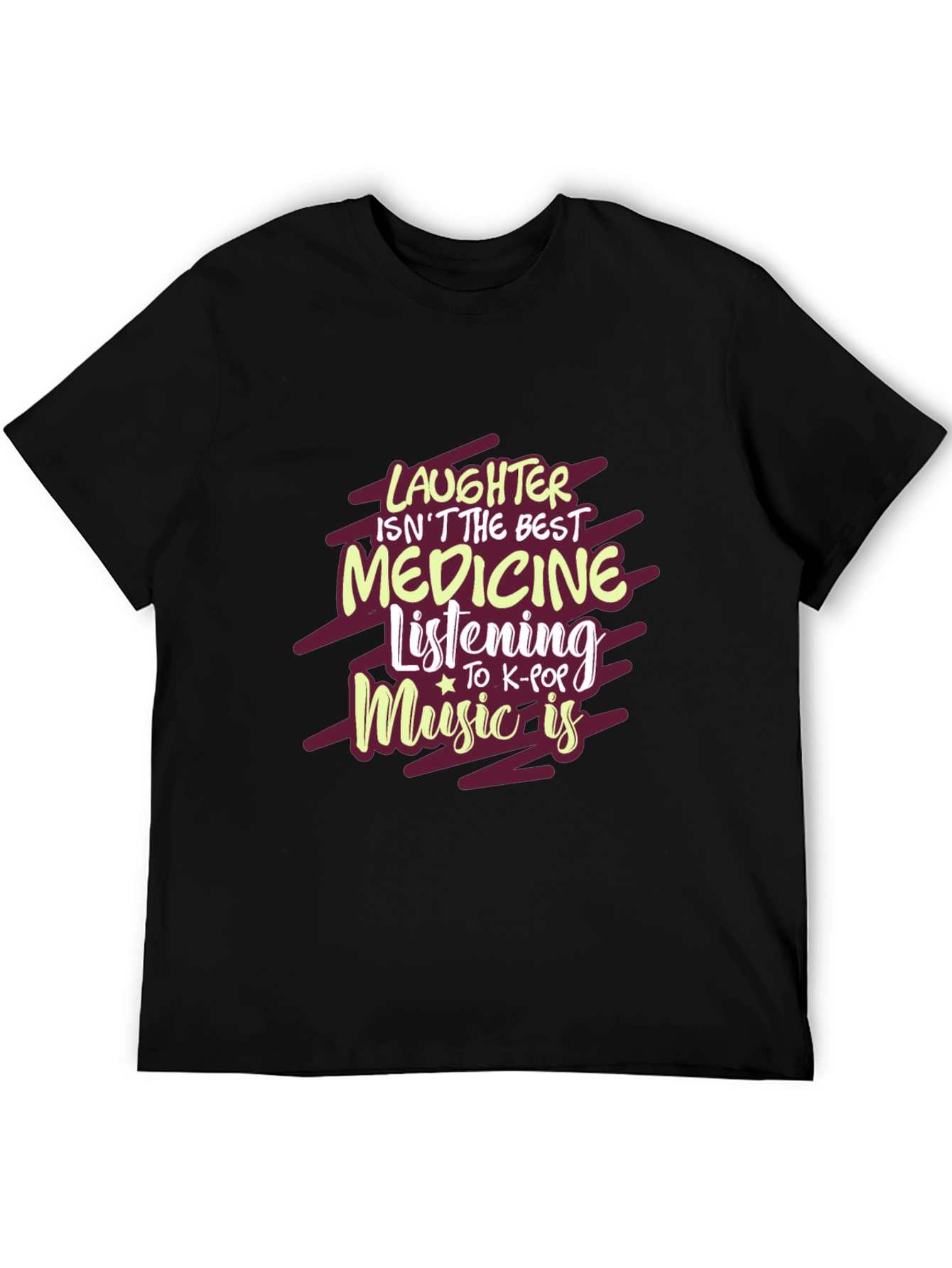 K-Pop Music is the Best Medicine Graphic T-Shirt