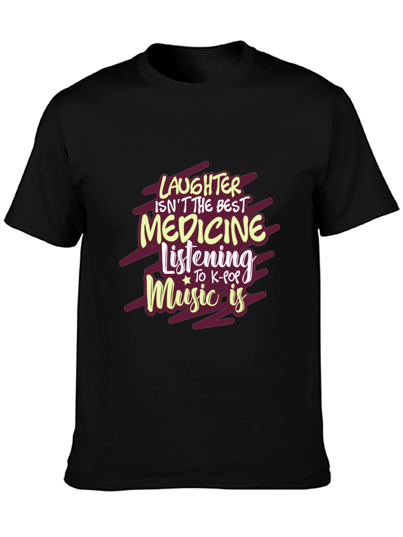 K-Pop Music is the Best Medicine Graphic T-Shirt
