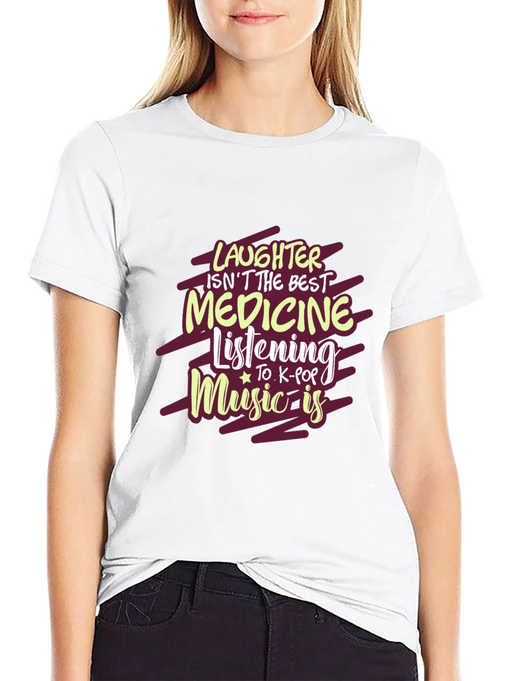 K-Pop Music is the Best Medicine Graphic T-Shirt