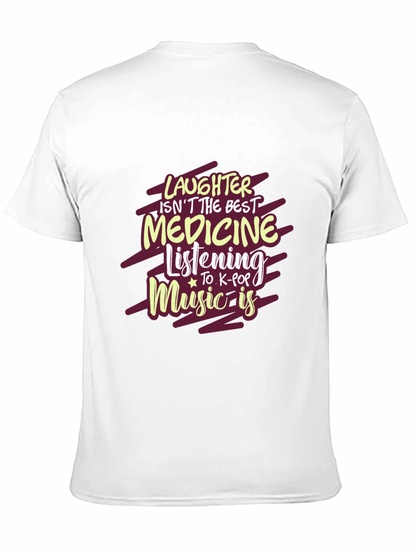 K-Pop Music is the Best Medicine Graphic T-Shirt