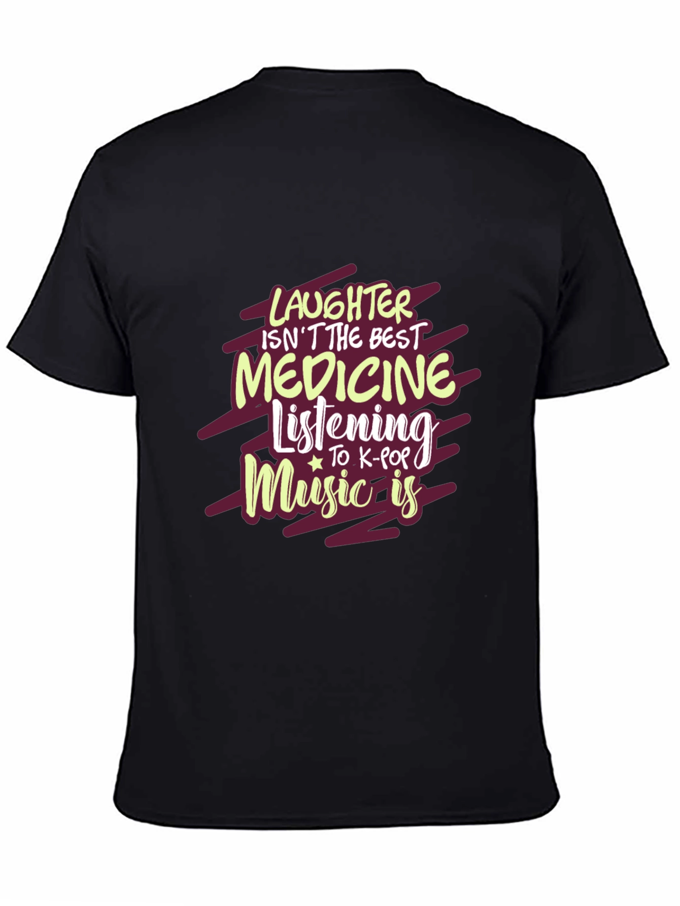 K-Pop Music is the Best Medicine Graphic T-Shirt
