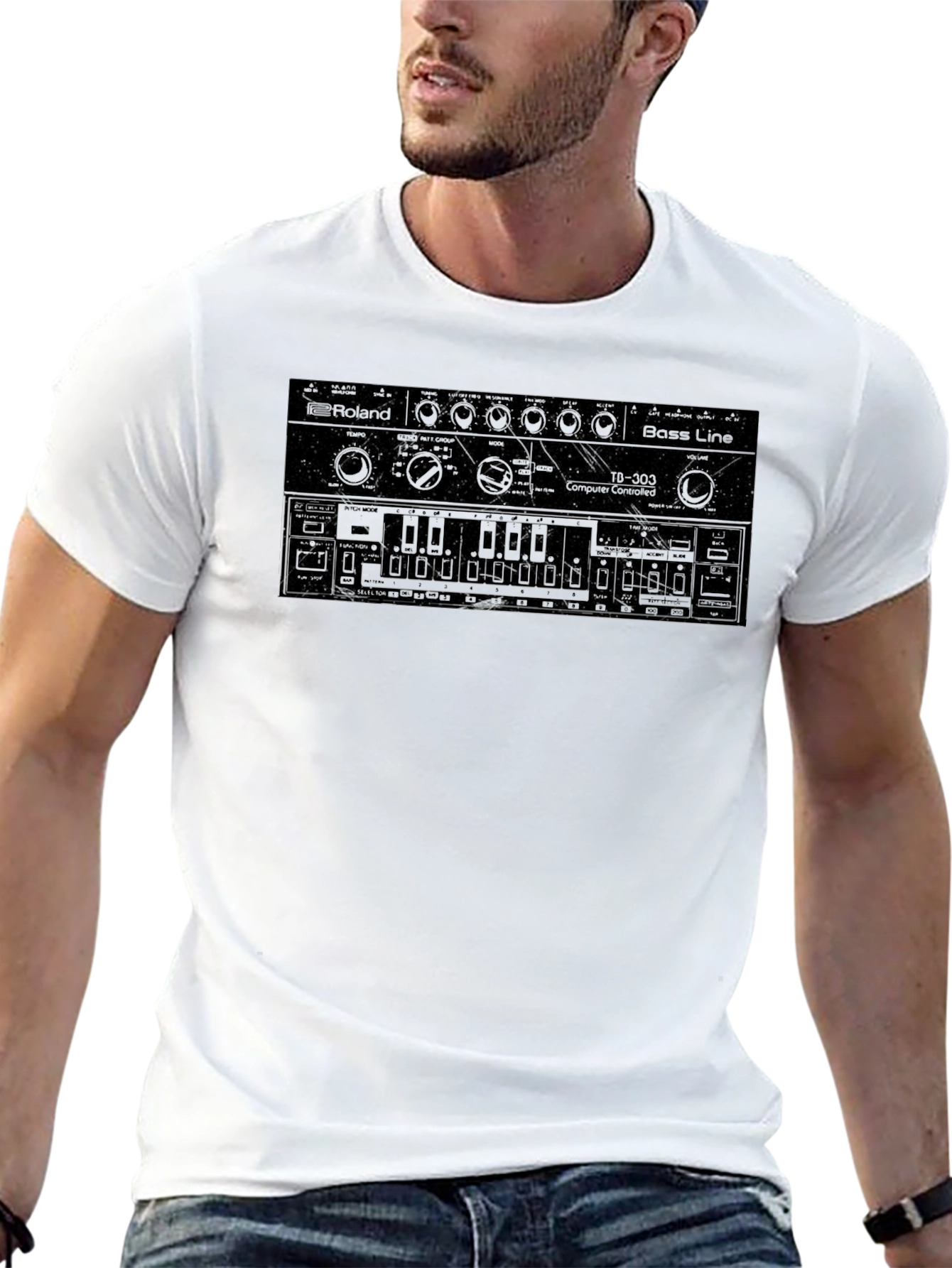 Roland TB-303 Bass Line T-Shirt