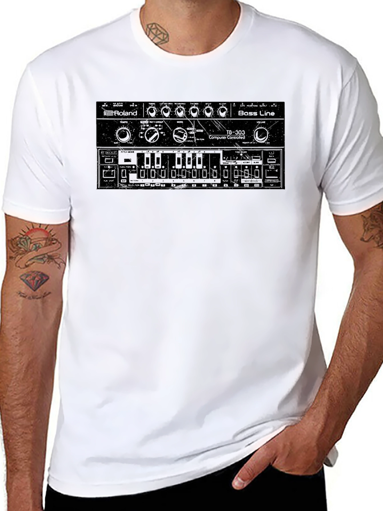 Roland TB-303 Bass Line T-Shirt