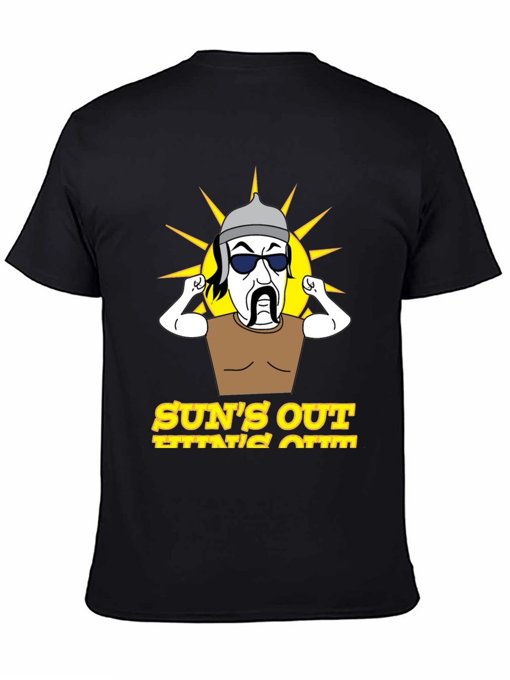 Suns Out Guns Out Mens Graphic Tee