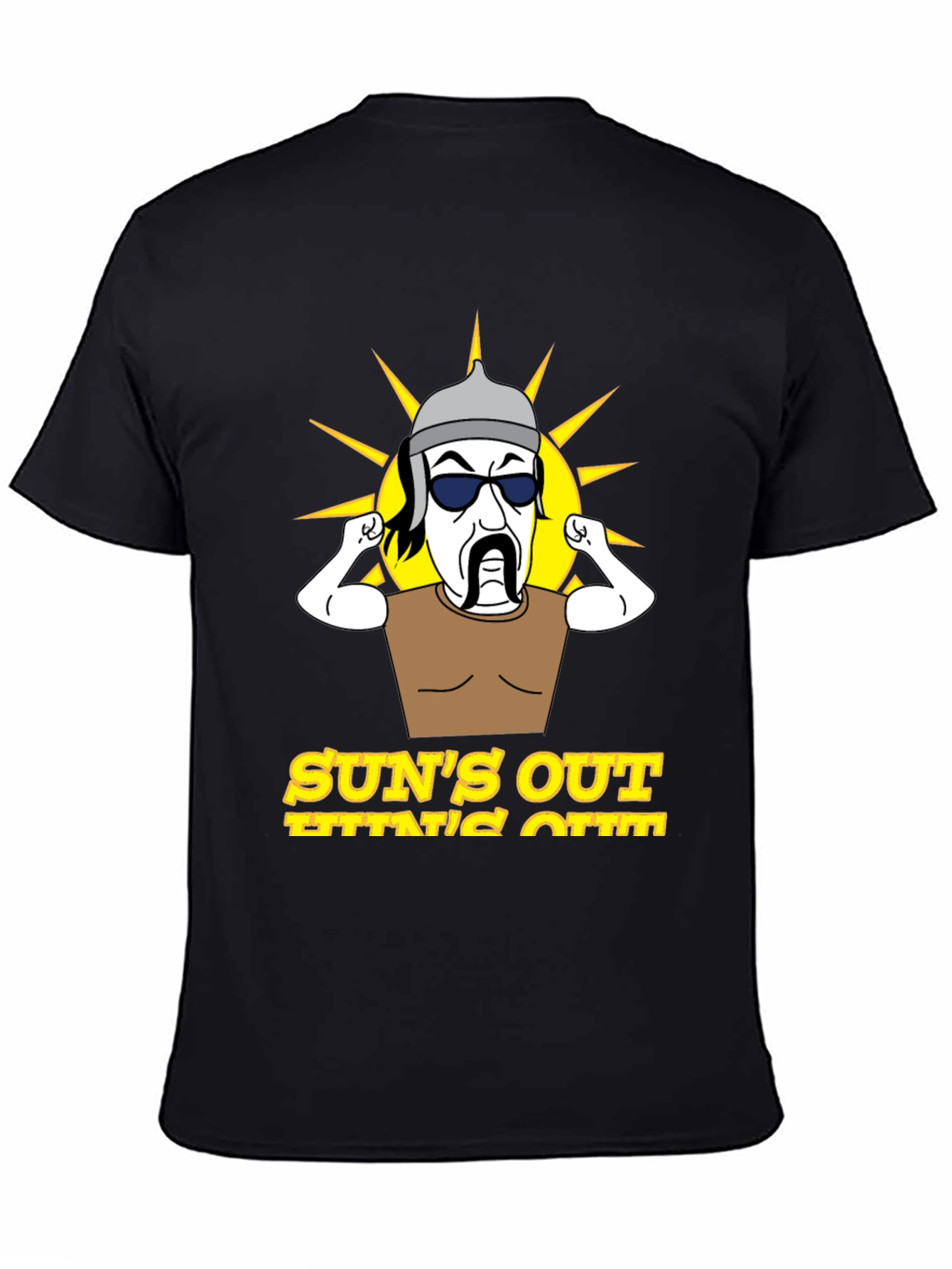 Suns Out Guns Out Mens Graphic Tee