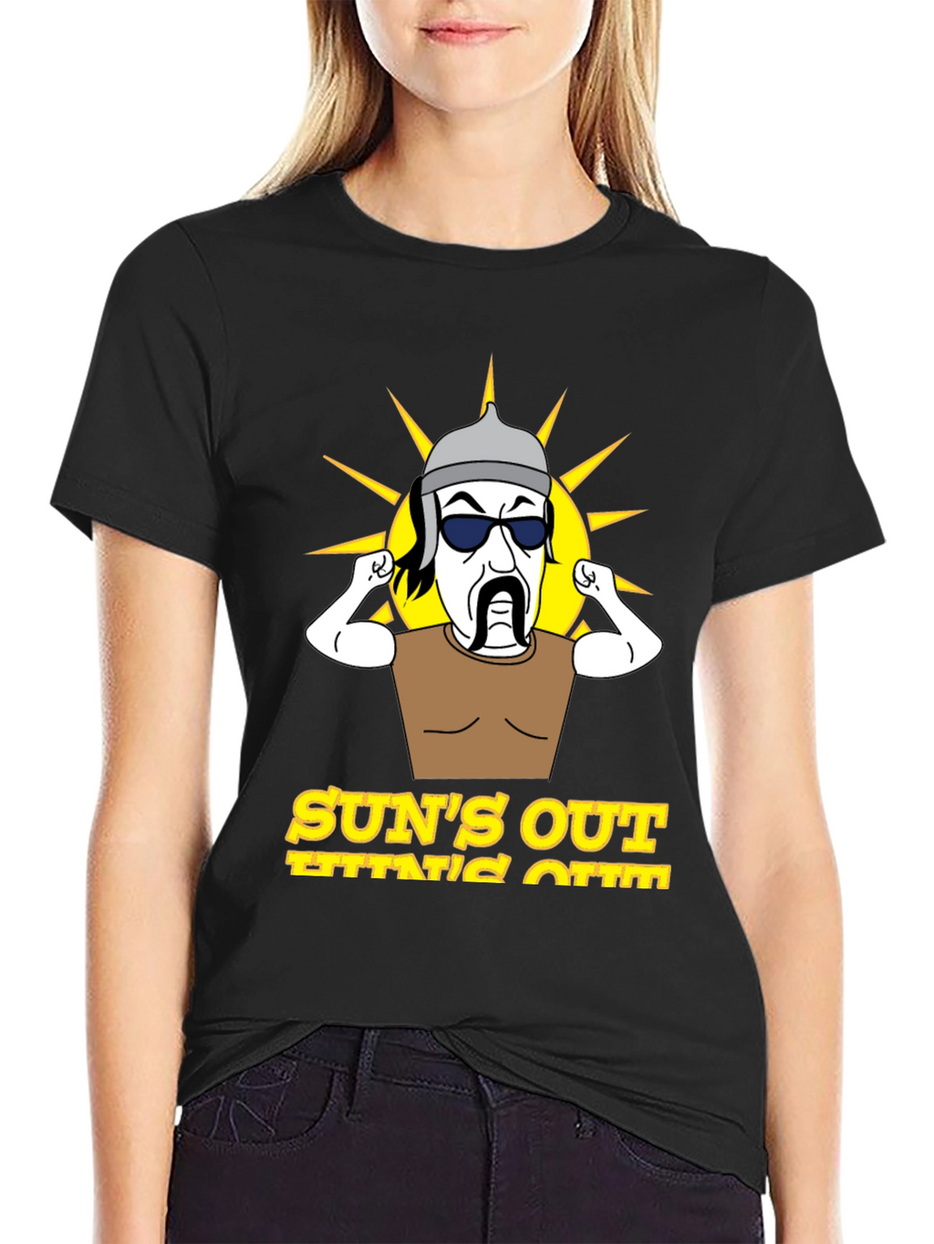 Suns Out Guns Out Mens Graphic Tee