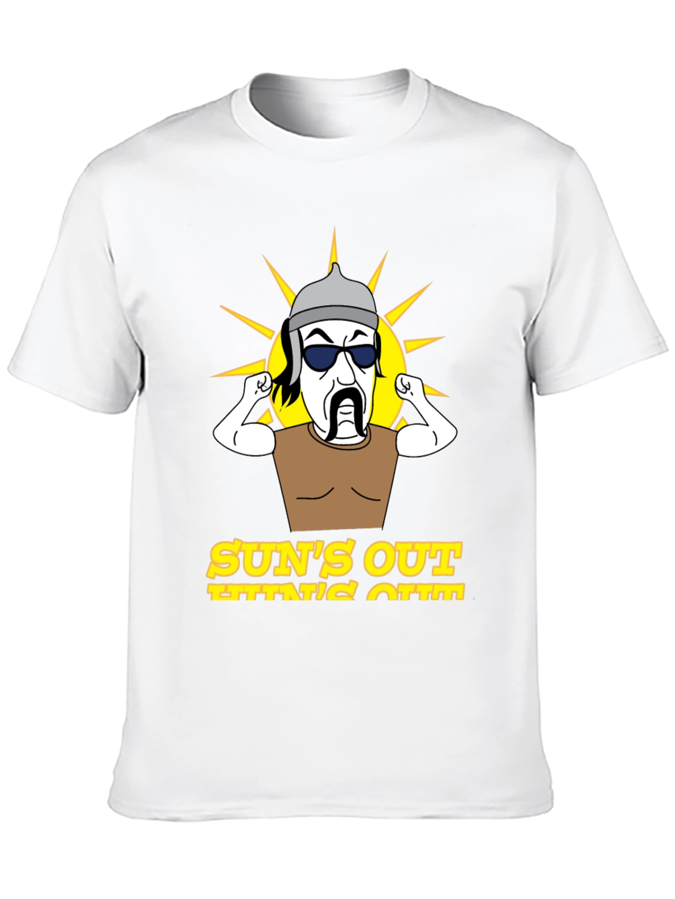 Suns Out Guns Out Mens Graphic Tee