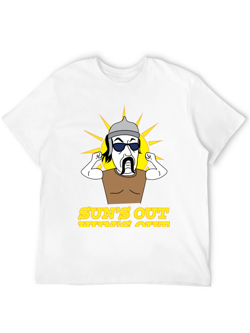 Suns Out Guns Out Mens Graphic Tee