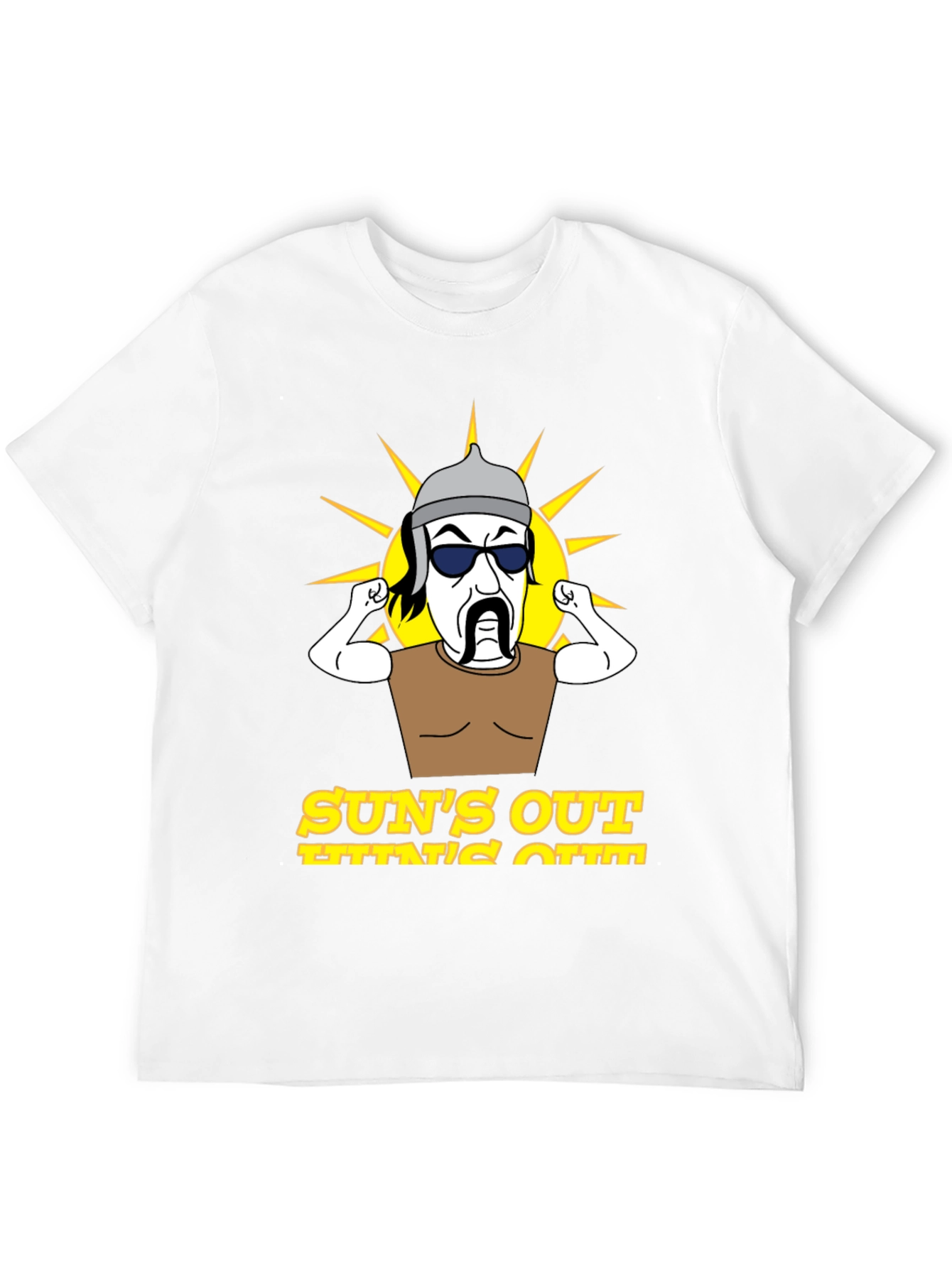 Suns Out Guns Out Mens Graphic Tee