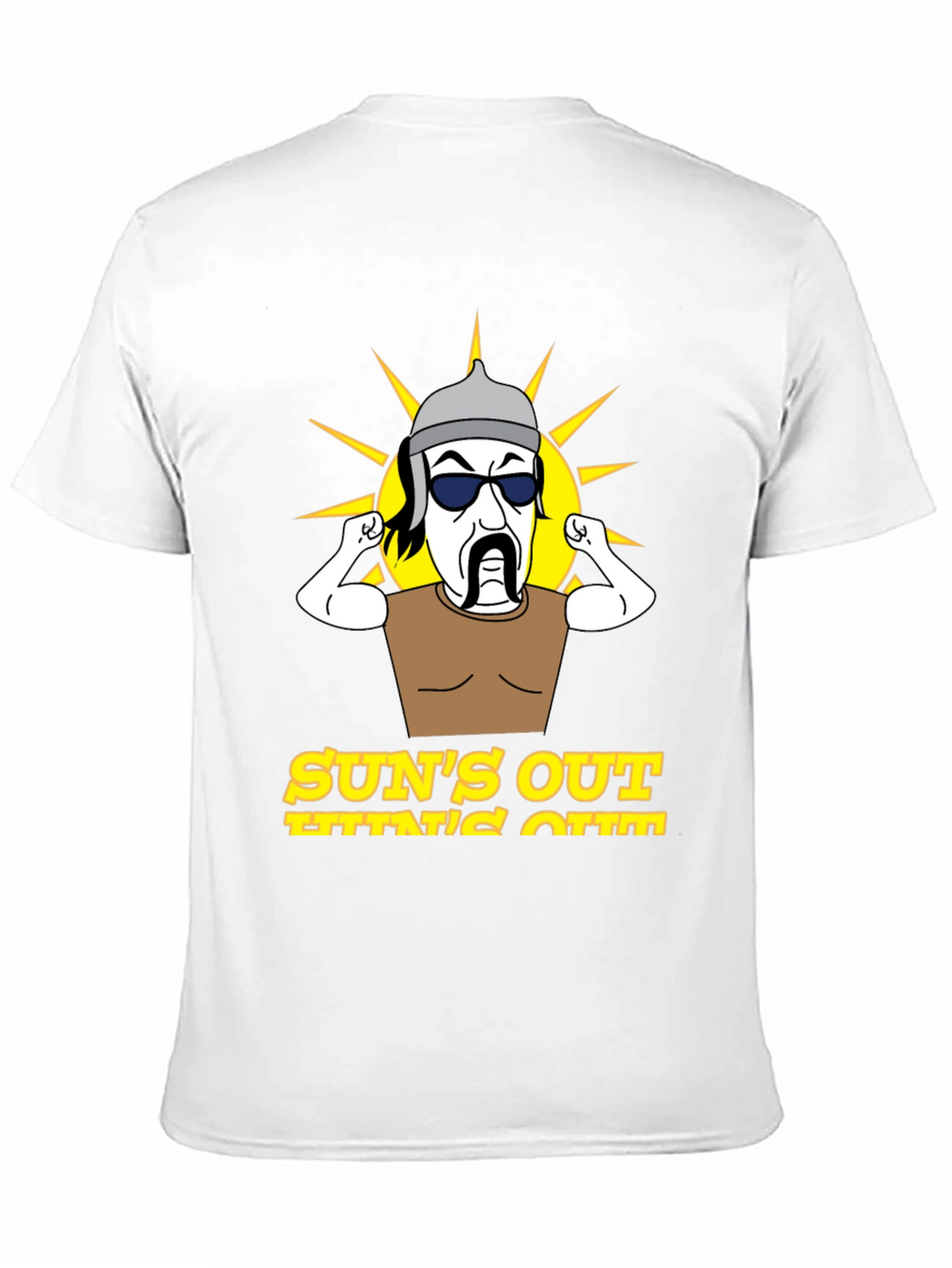 Suns Out Guns Out Mens Graphic Tee