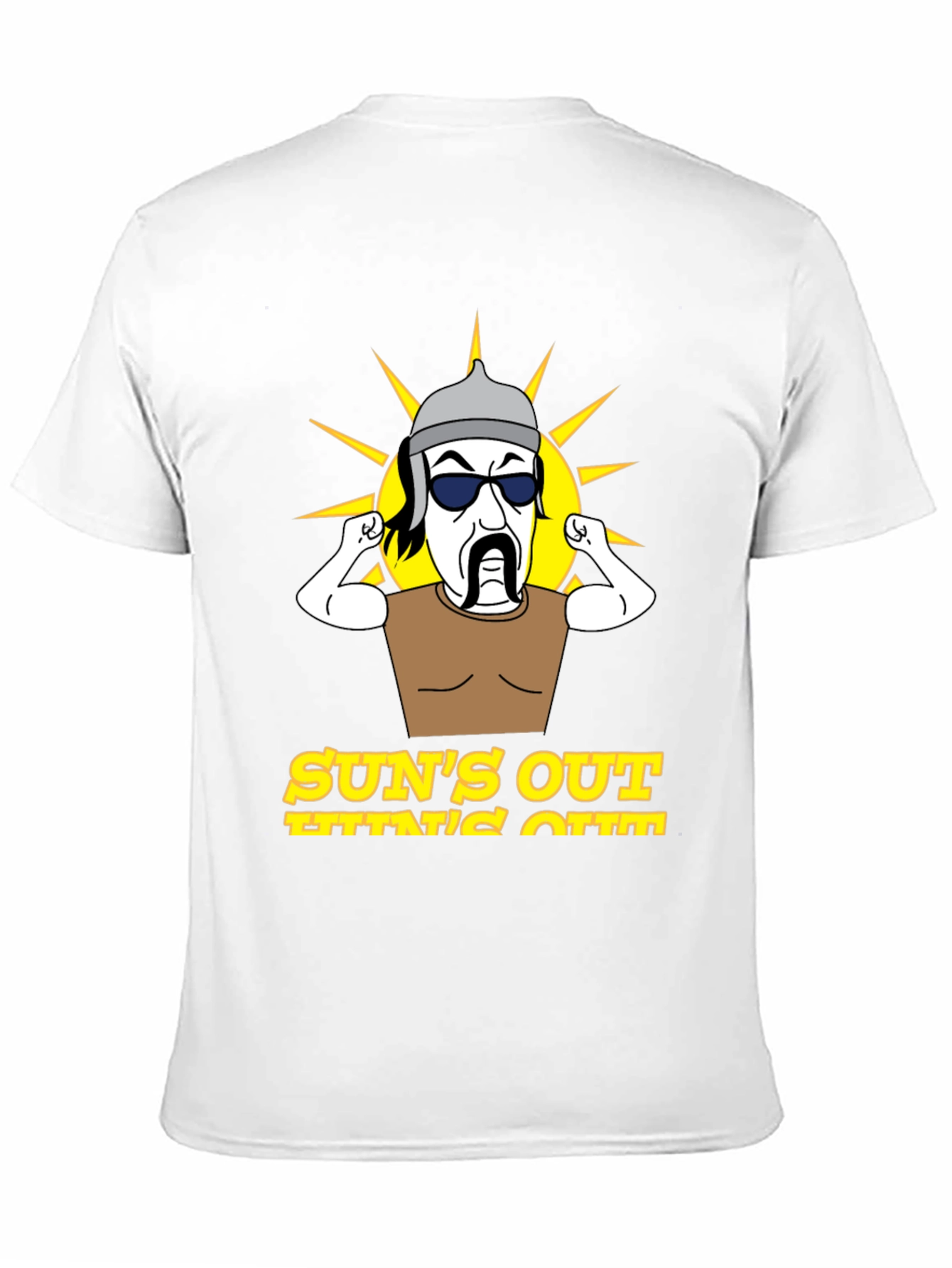 Suns Out Guns Out Mens Graphic Tee
