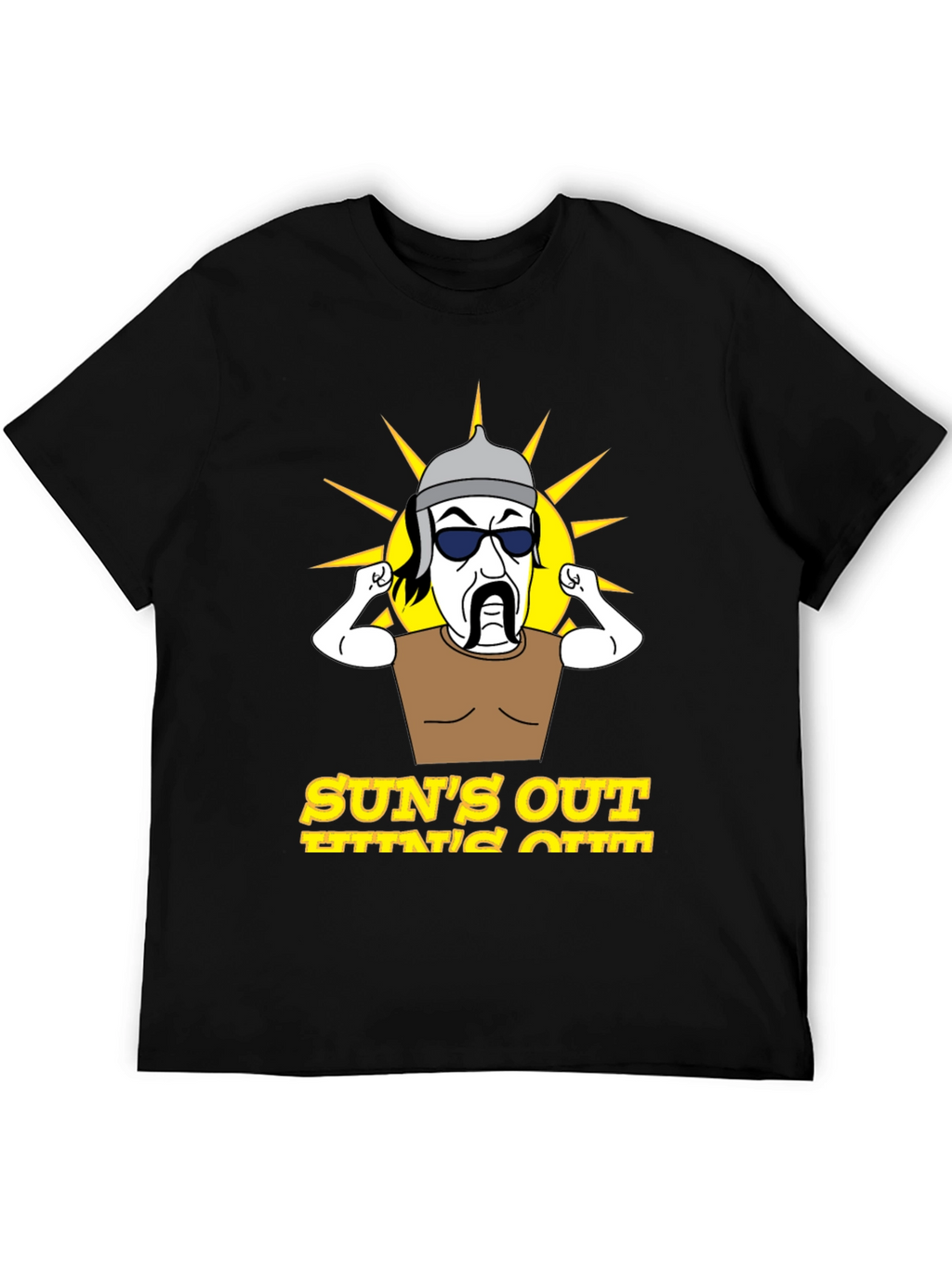 Suns Out Guns Out Mens Graphic Tee