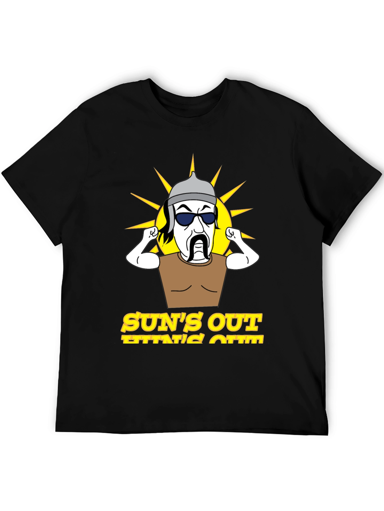 Suns Out Guns Out Mens Graphic Tee