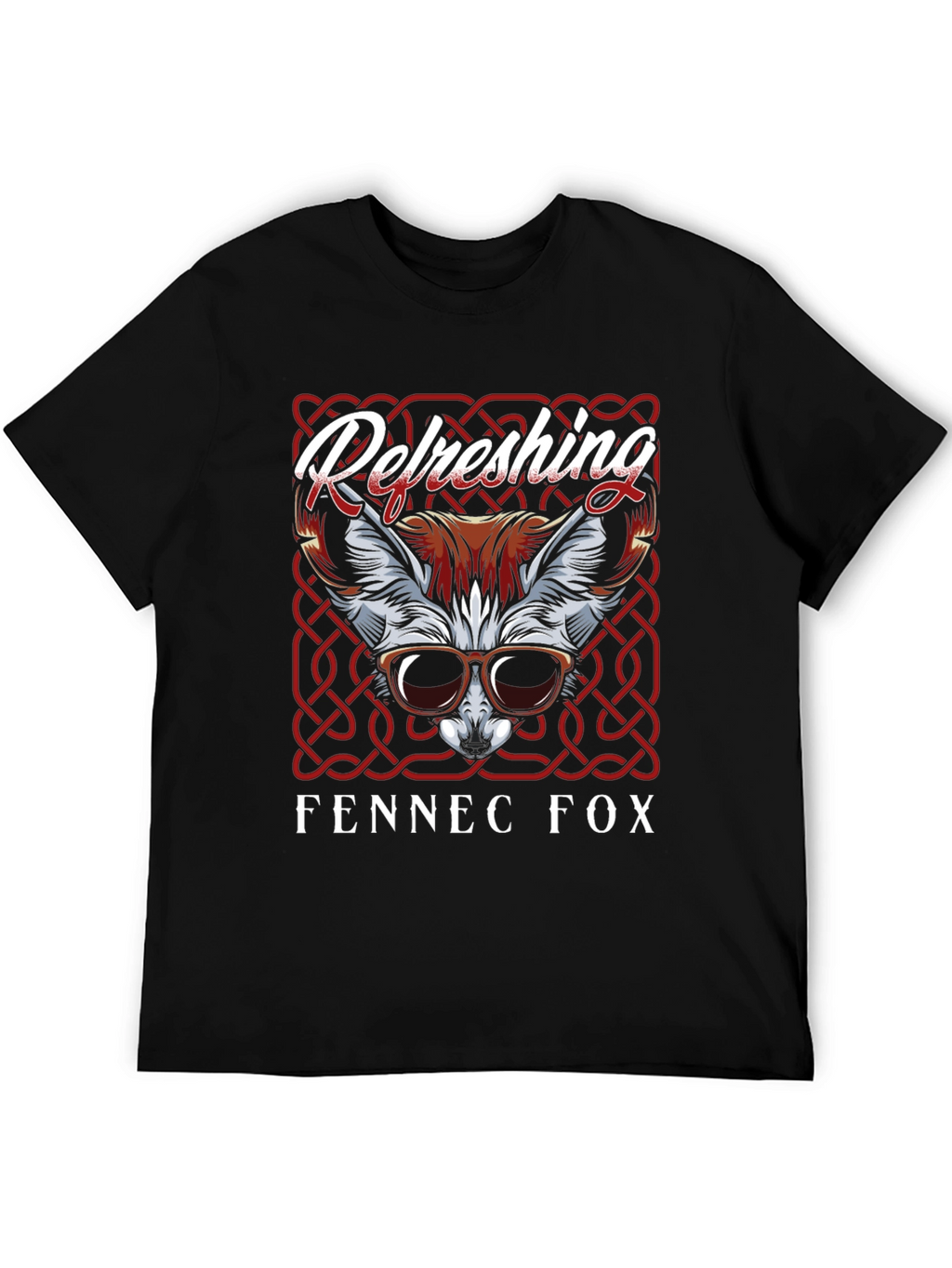 Refreshing Fennec Fox Graphic T-Shirt