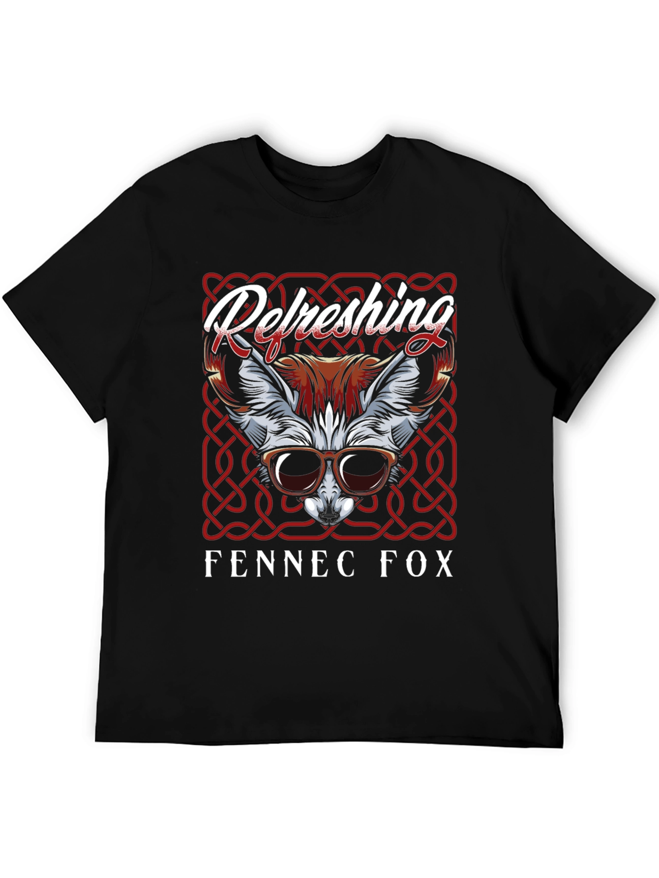 Refreshing Fennec Fox Graphic T-Shirt