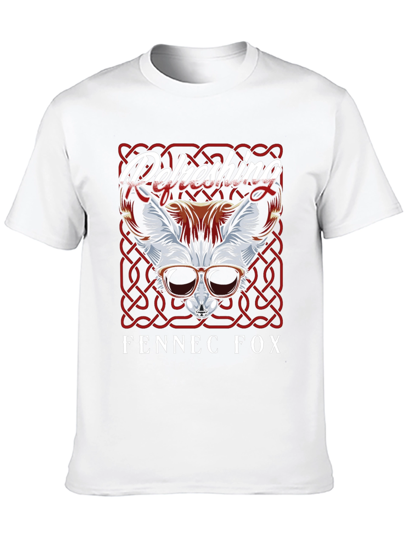 Refreshing Fennec Fox Graphic T-Shirt