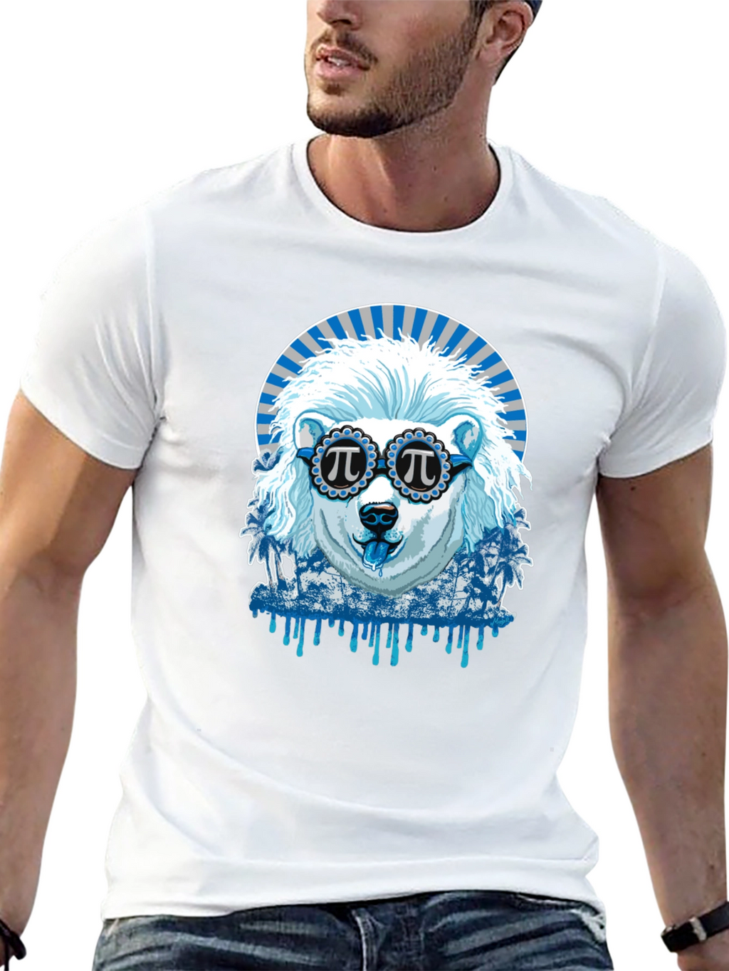 Cool Polar Bear Graphic Tee