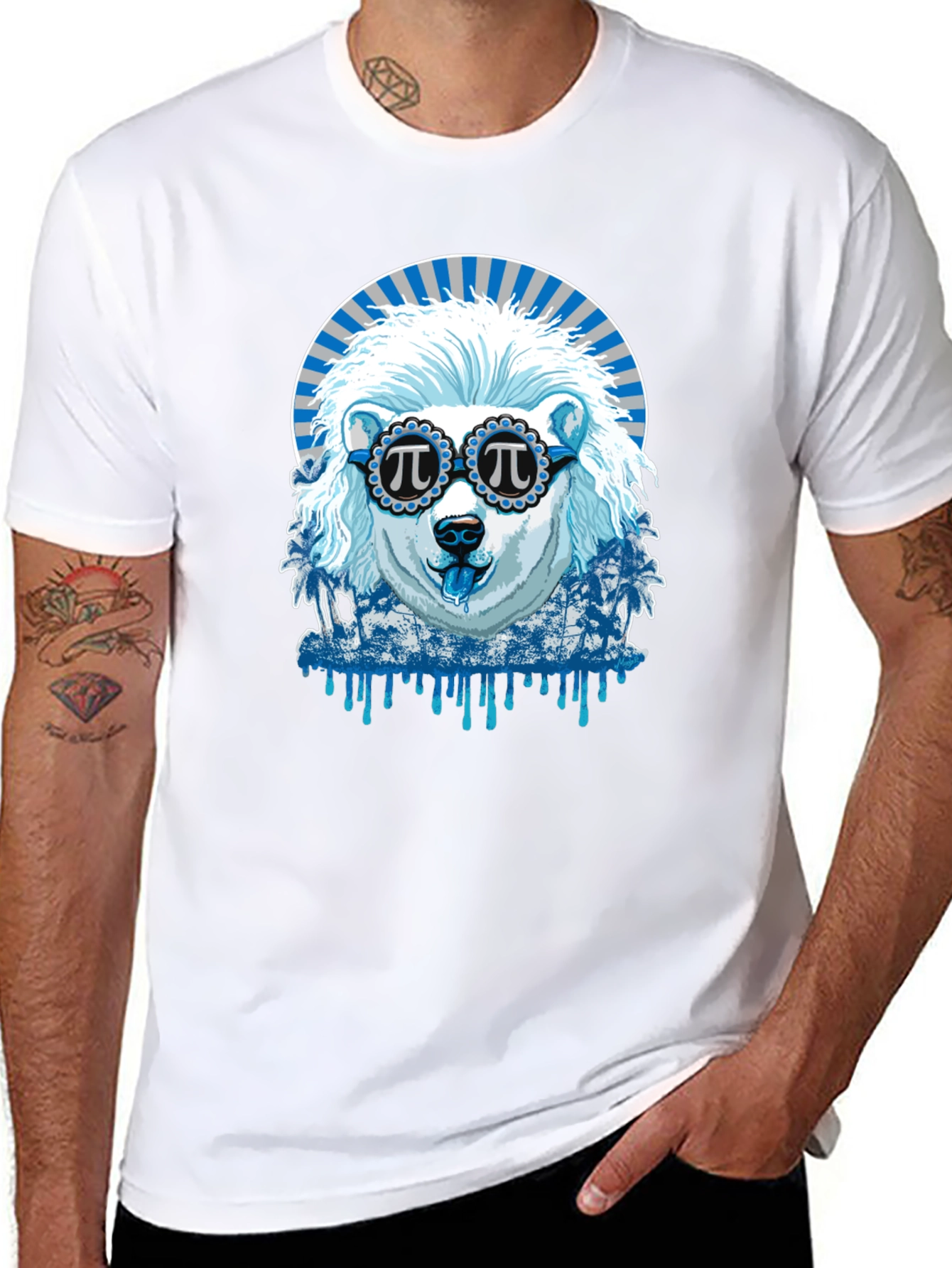 Cool Polar Bear Graphic Tee