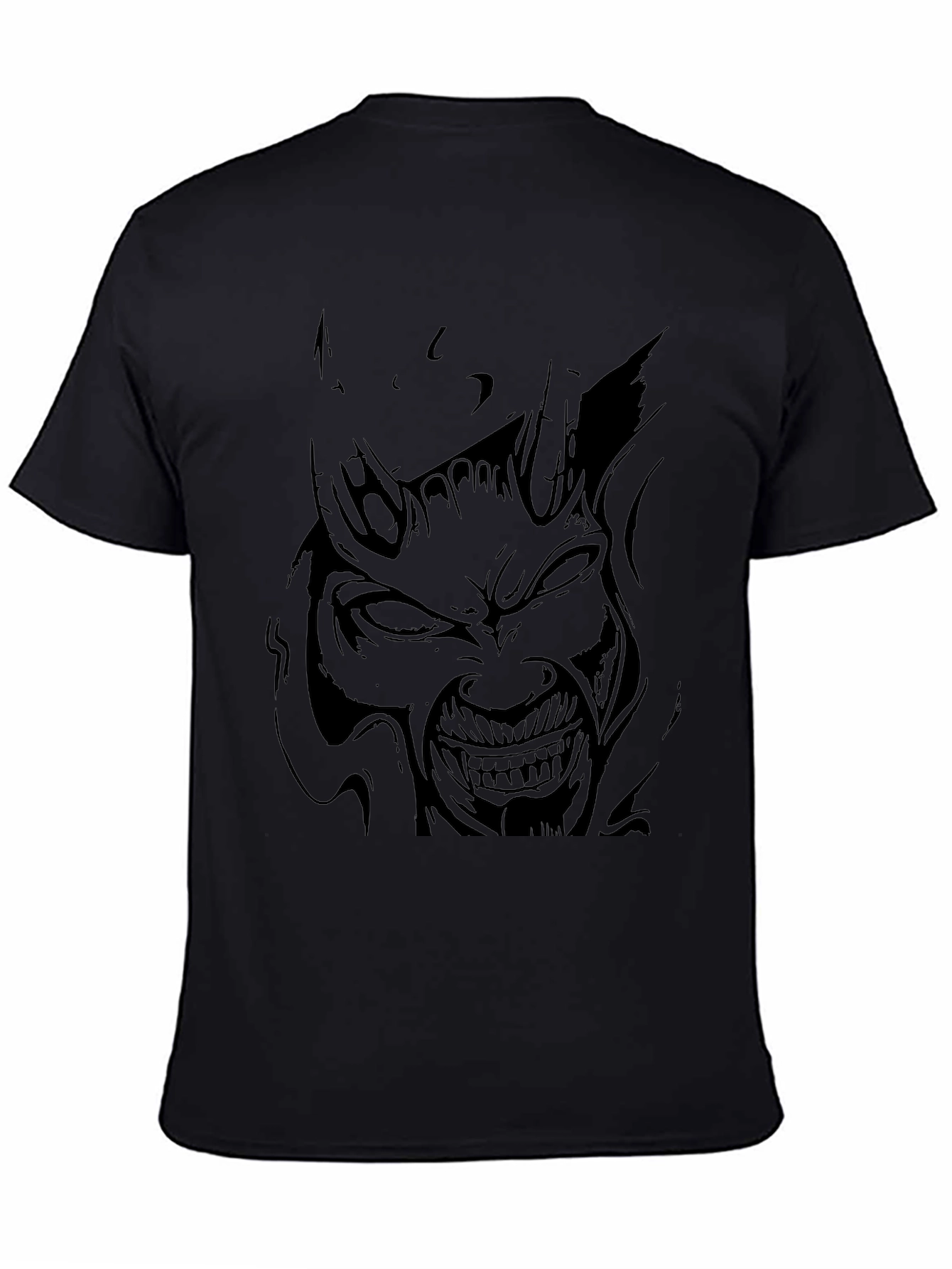 Demon Graphic Black T-Shirt