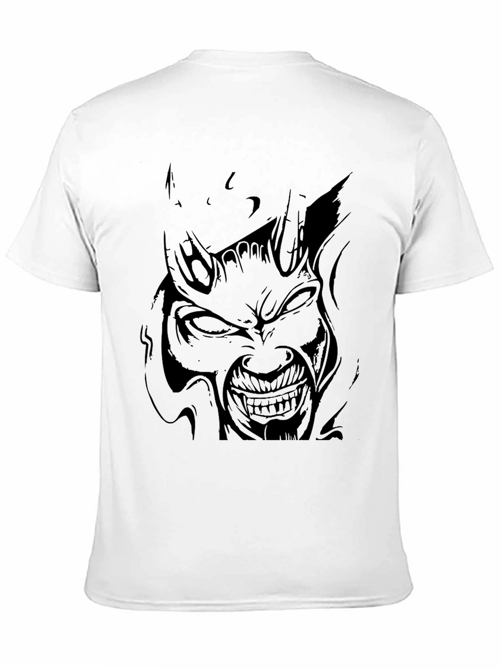 Demon Graphic Black T-Shirt
