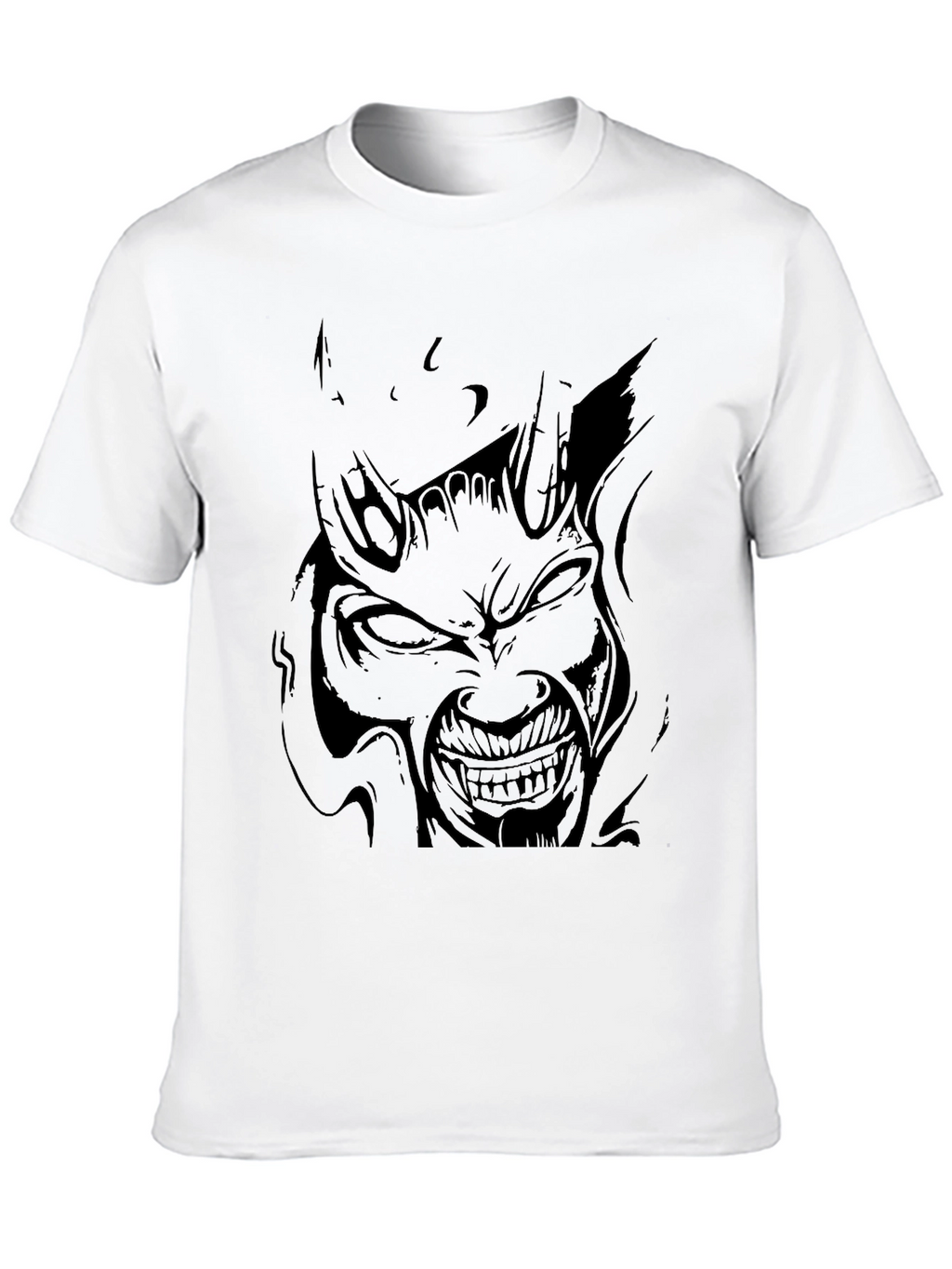 Demon Graphic Black T-Shirt