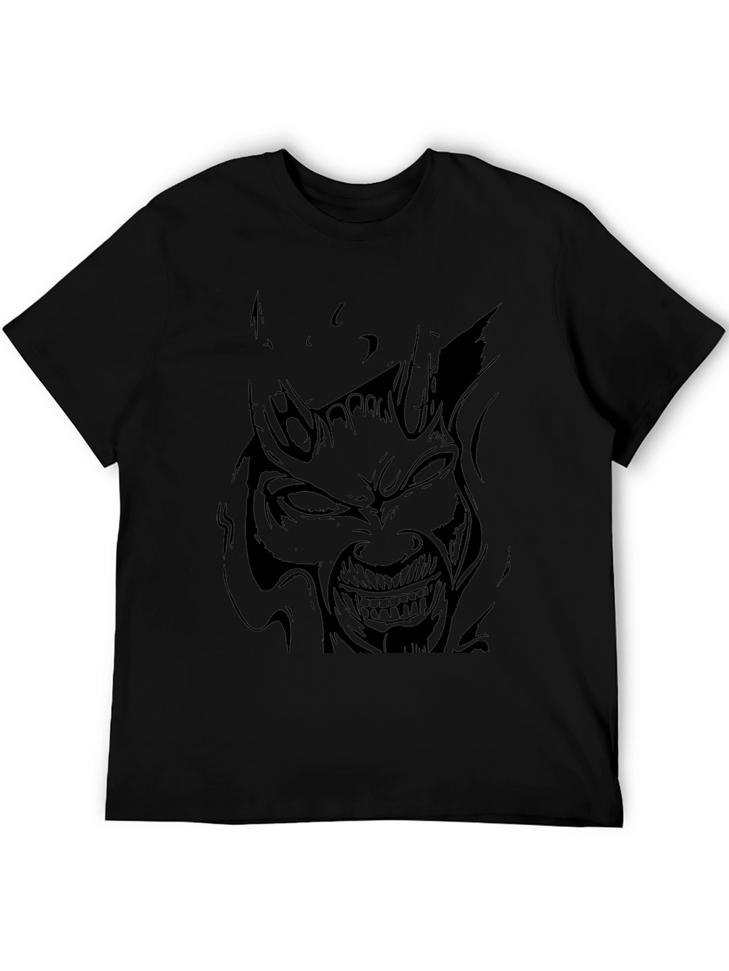 Demon Graphic Black T-Shirt