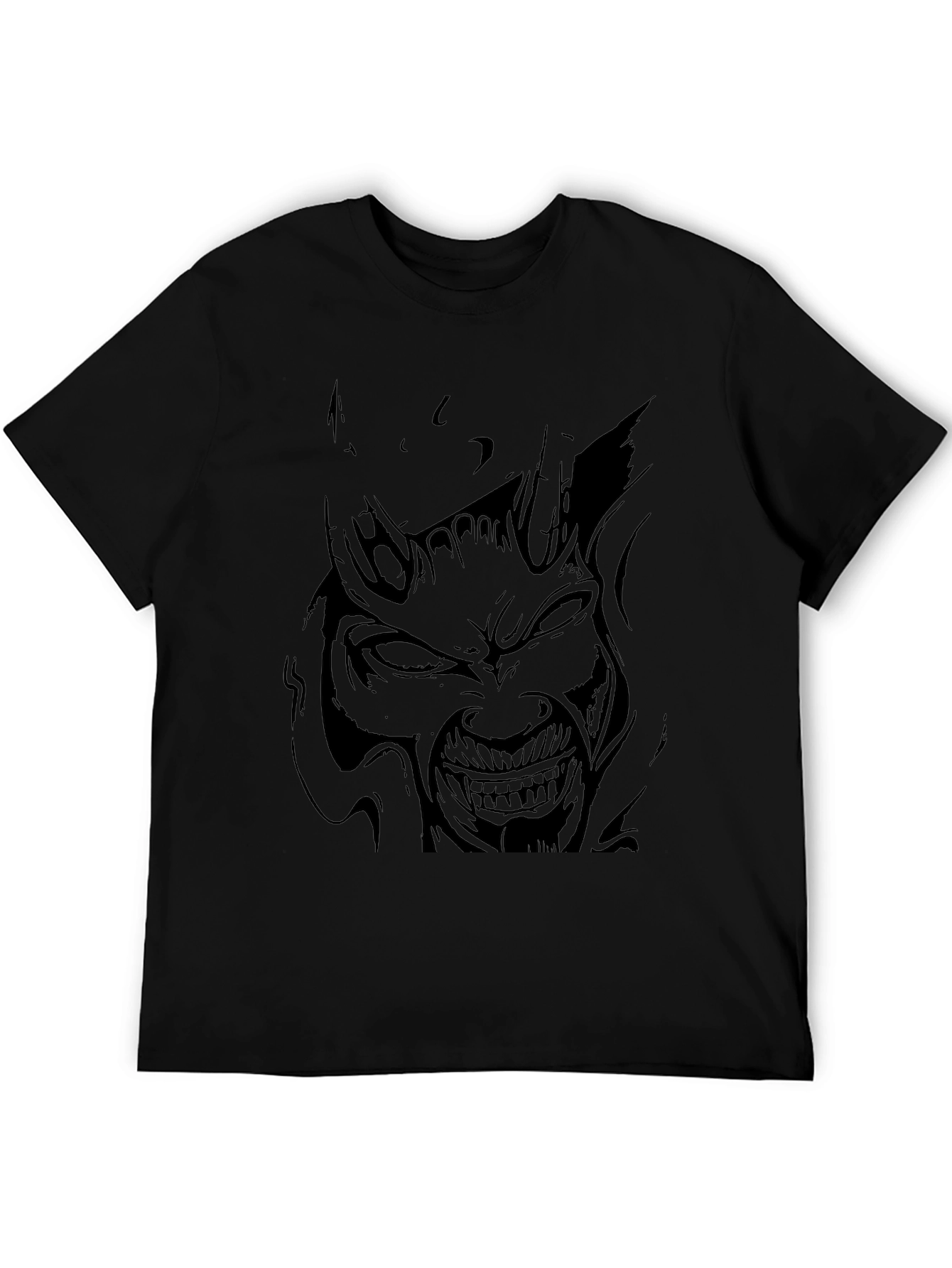 Demon Graphic Black T-Shirt