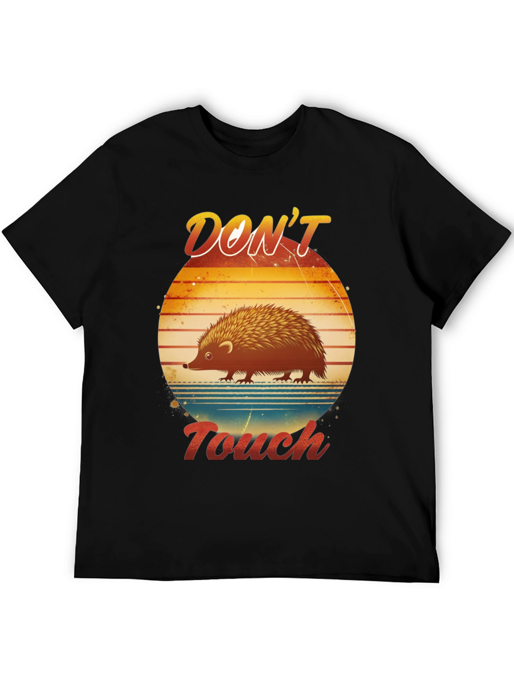 Dont Touch Hedgehog Graphic T-Shirt