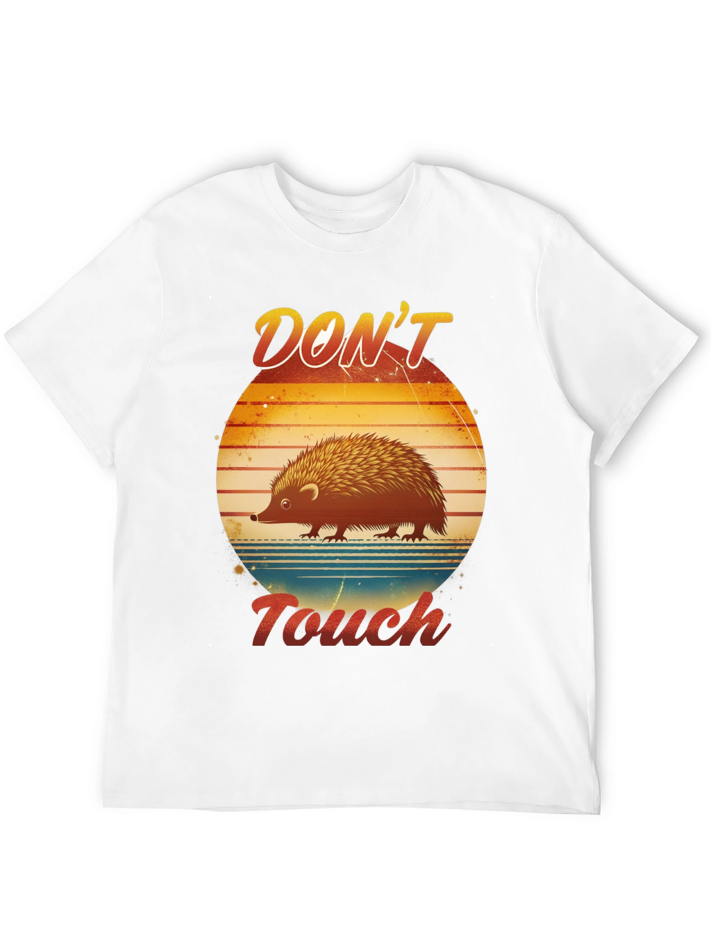 Dont Touch Hedgehog Graphic T-Shirt