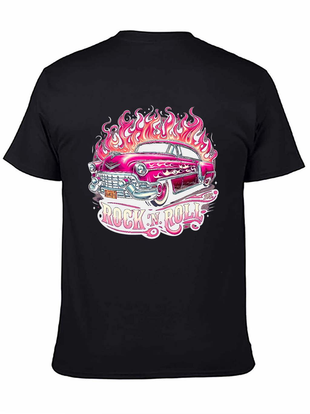 Rock N Roll Hot Rod T-Shirt