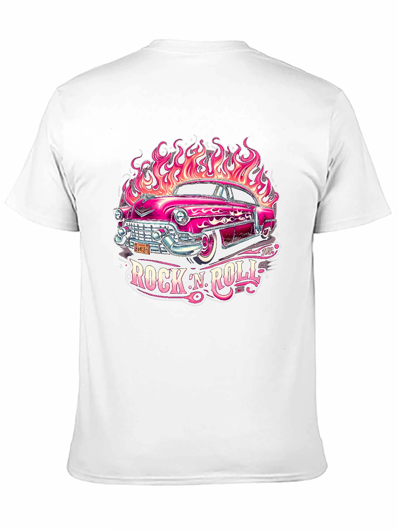 Rock N Roll Hot Rod T-Shirt