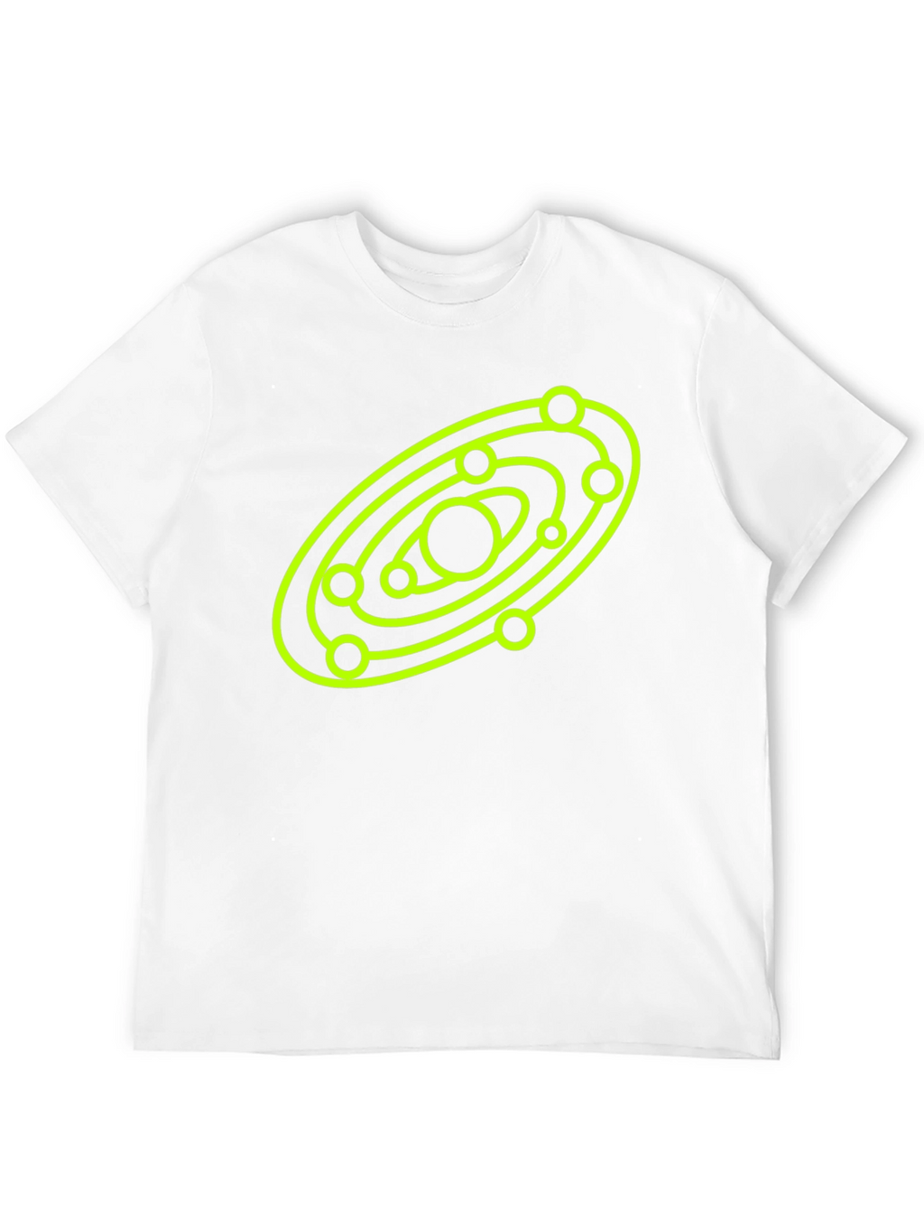 Cosmic Orbit Graphic Tee - Black