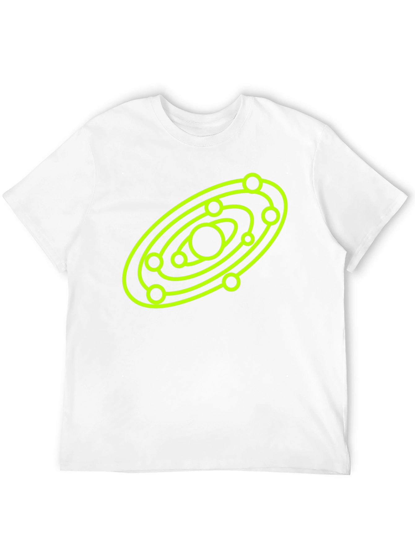 Cosmic Orbit Graphic Tee - Black