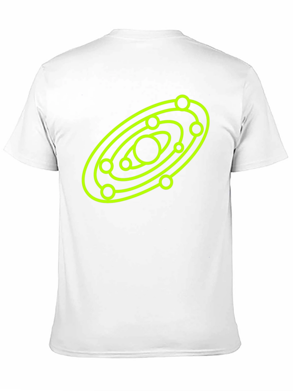 Cosmic Orbit Graphic Tee - Black