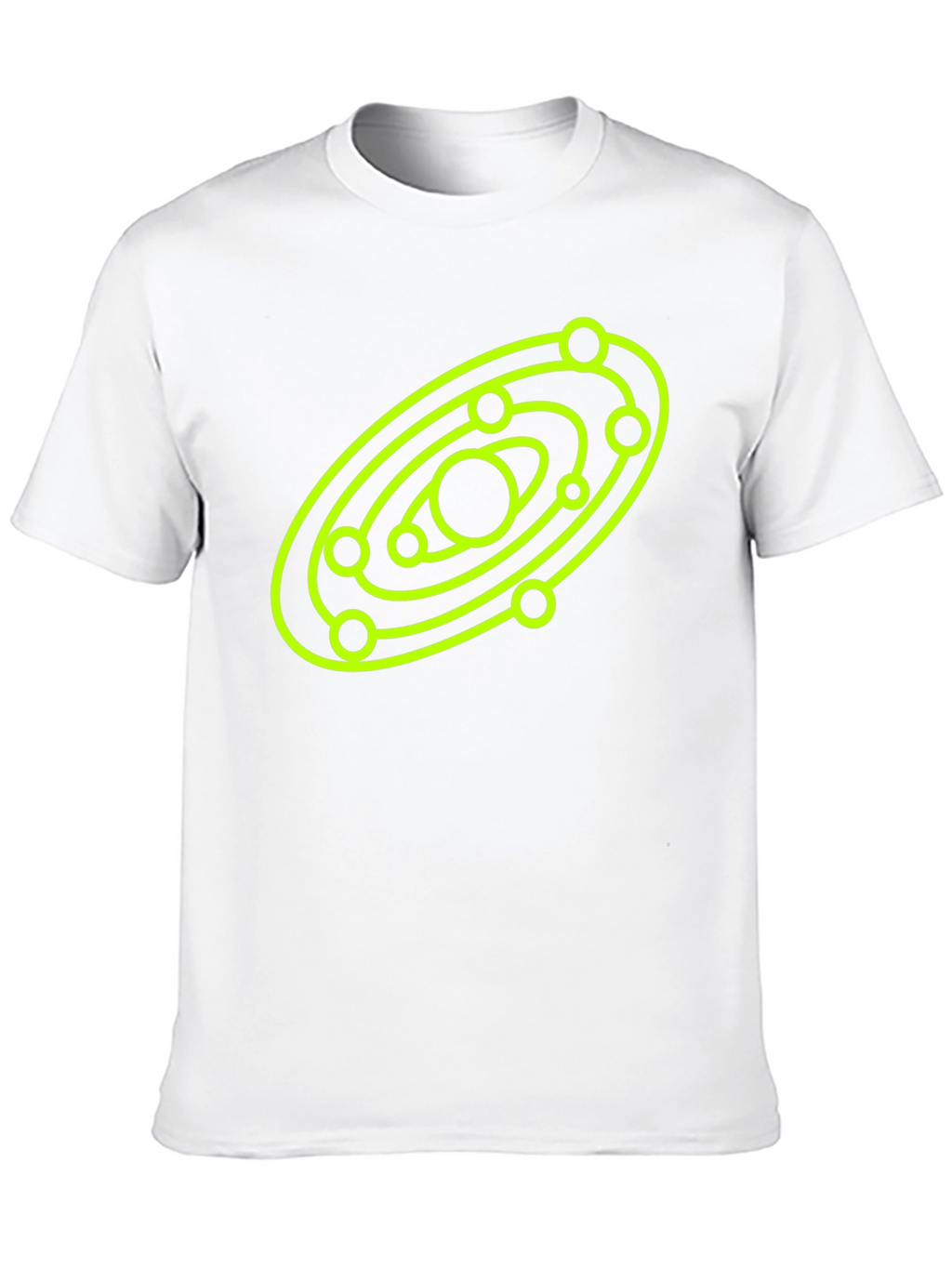 Cosmic Orbit Graphic Tee - Black