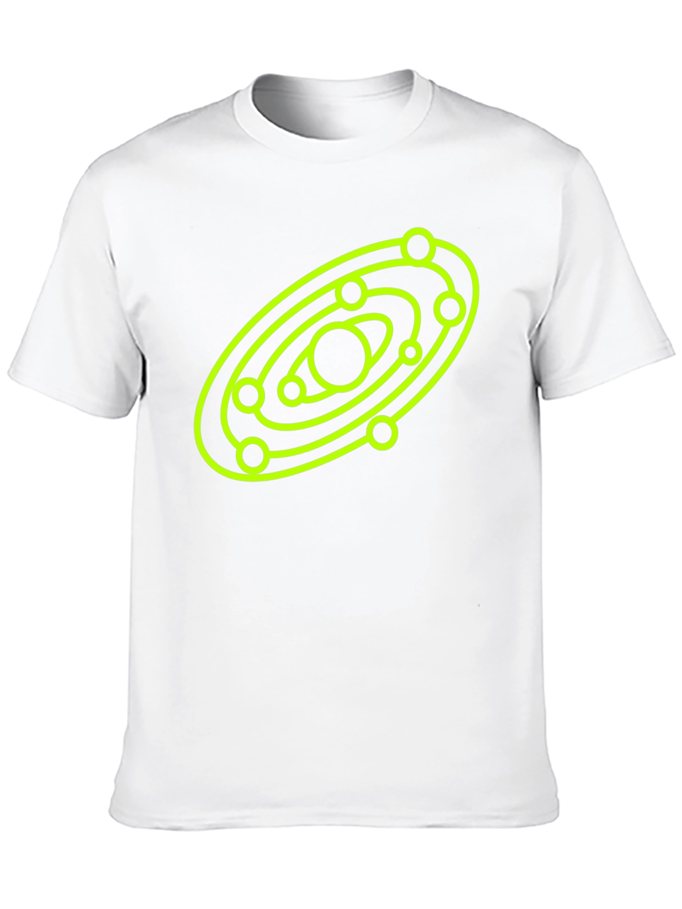 Cosmic Orbit Graphic Tee - Black