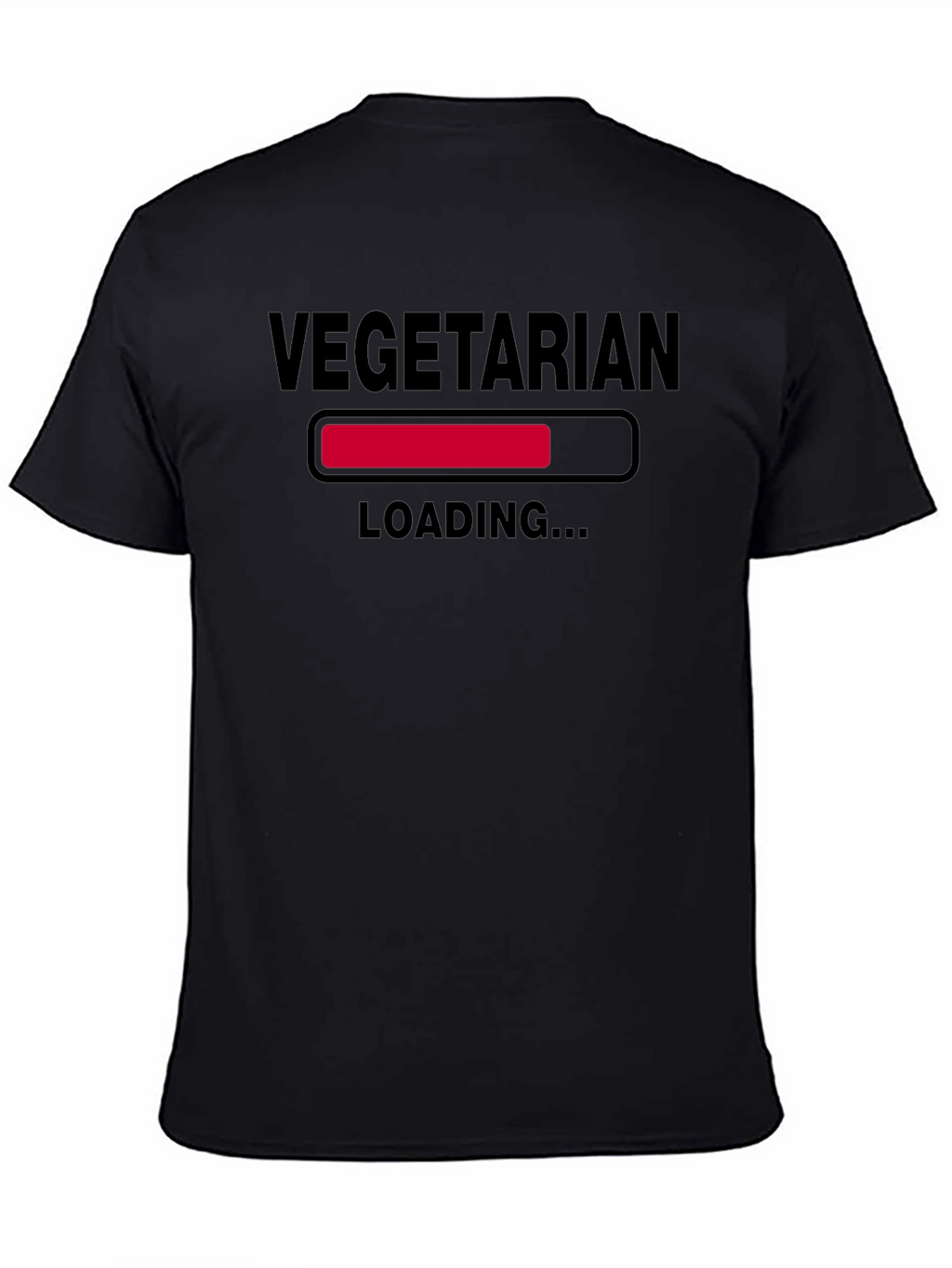 Vegetarian Loading T-Shirt - Funny Vegan Tee