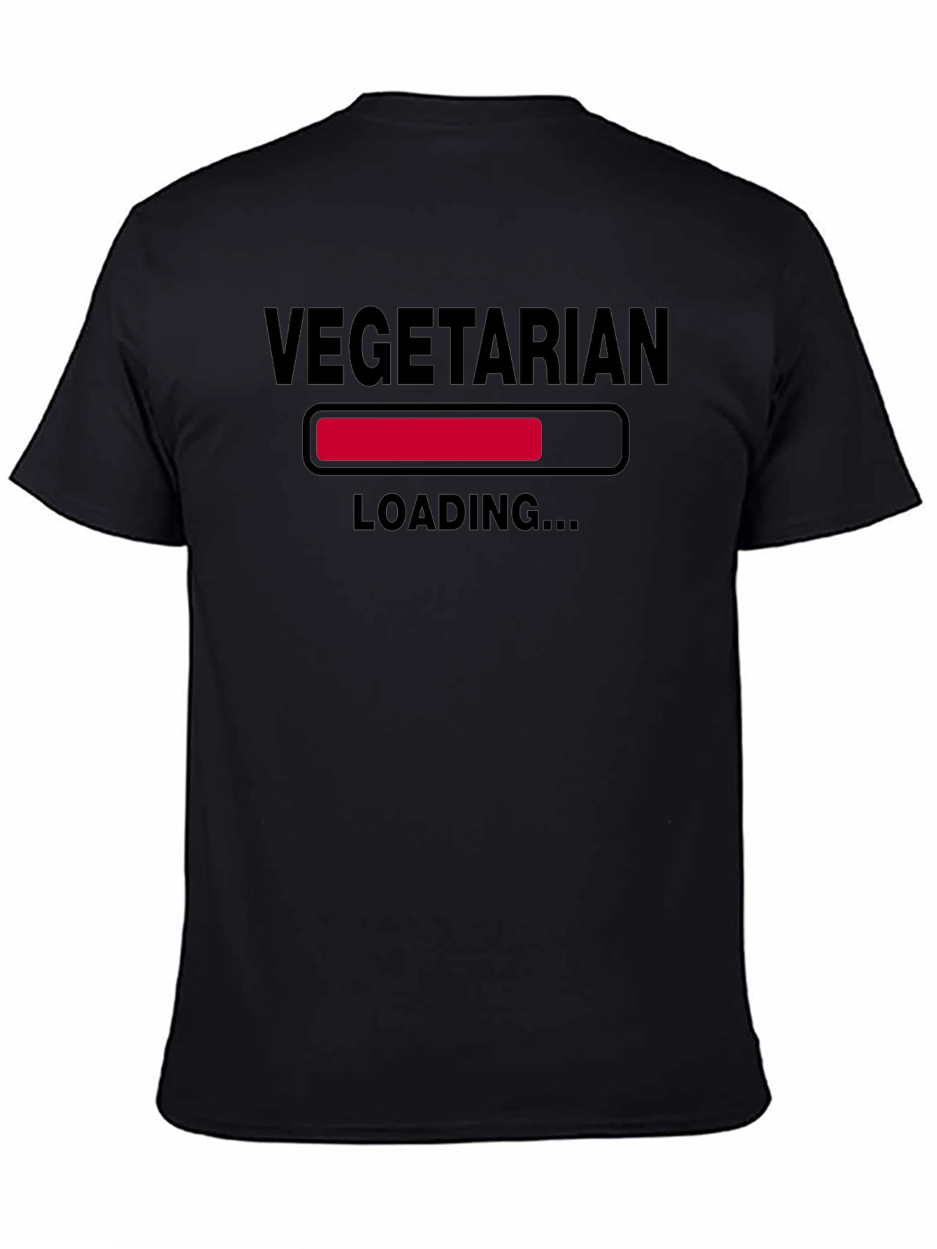 Vegetarian Loading T-Shirt - Funny Vegan Tee
