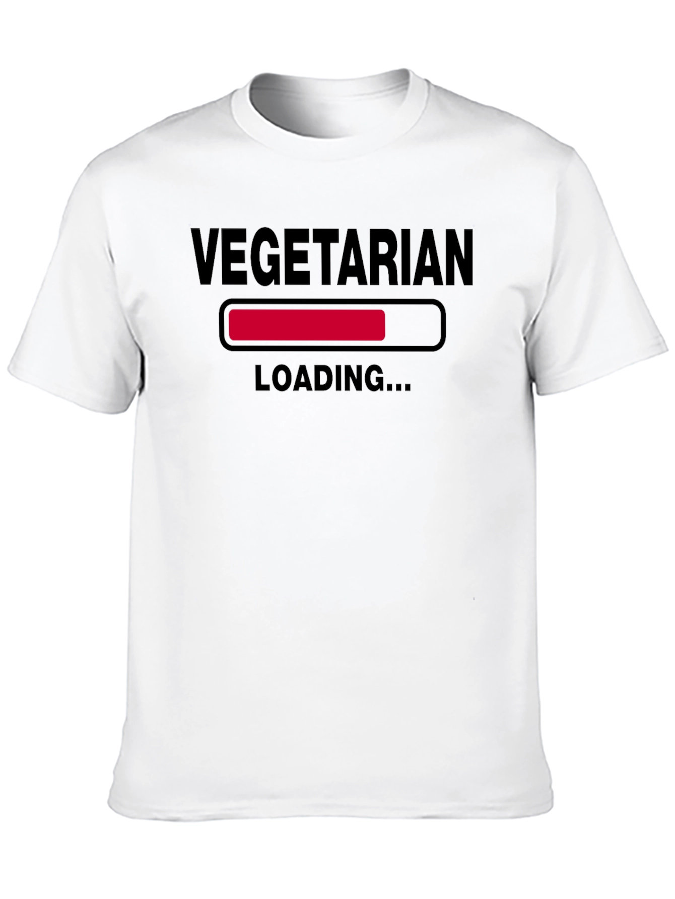 Vegetarian Loading T-Shirt - Funny Vegan Tee